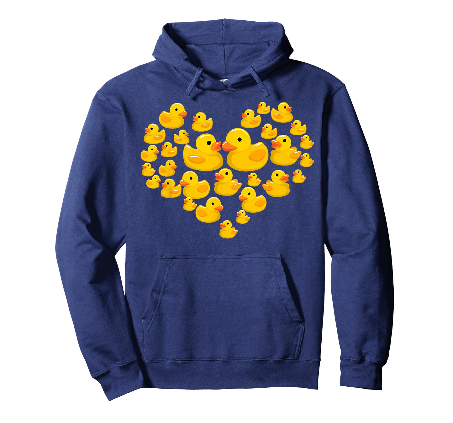 Funny Rubber Duck Gift For Men Women Cool Rubber Ducks Heart T-Shirt