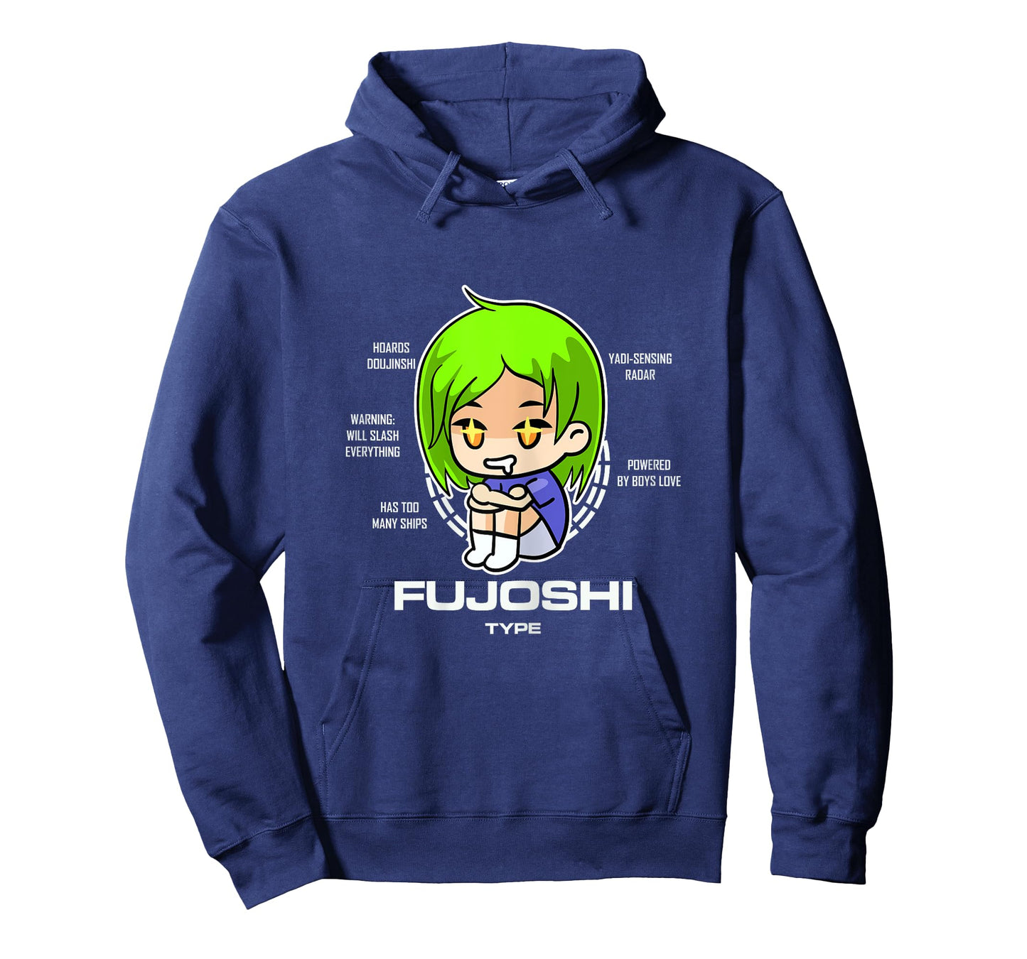 Fujoshi Type Otaku Anime Manga Women T-Shirt