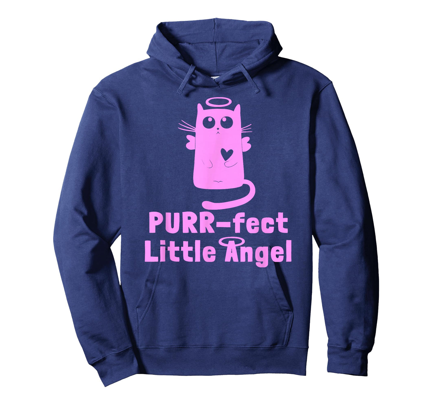 Kitty Angel Kitten Cat Purr-fect Little Angel Perfect Halo T-Shirt