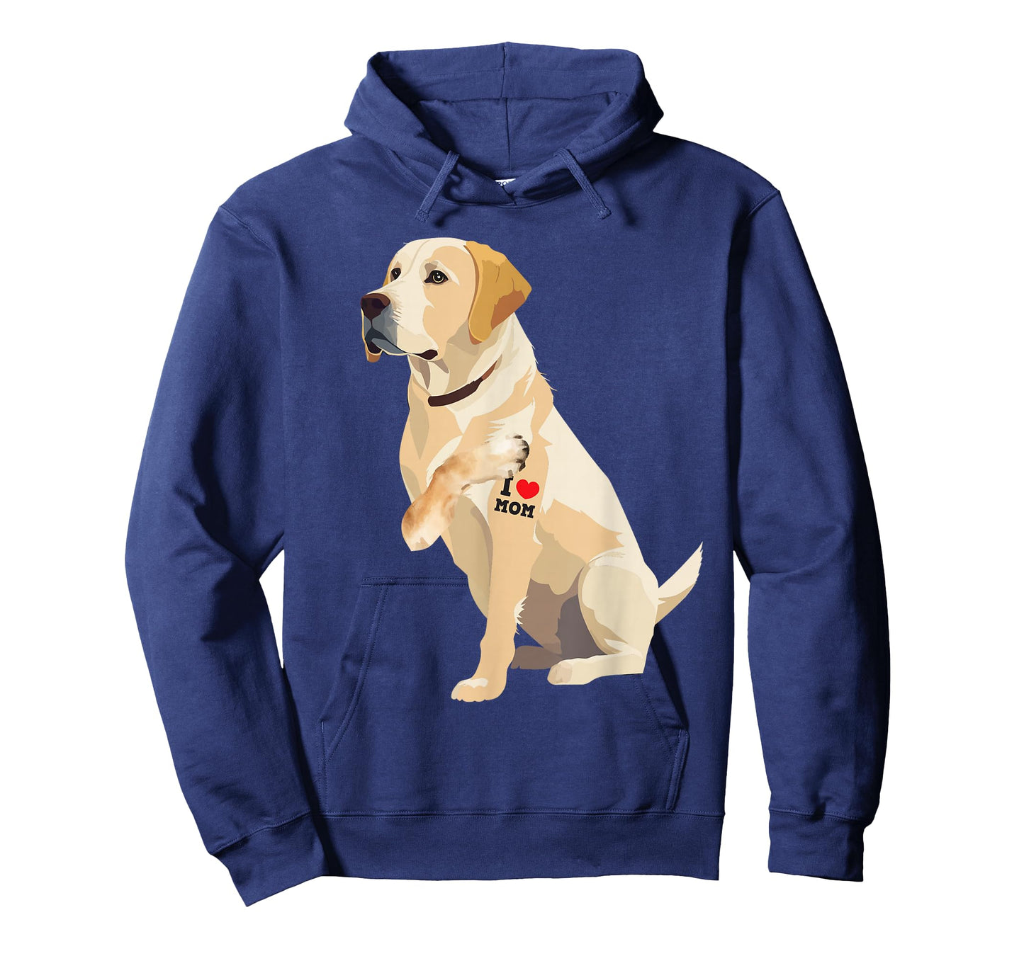I Love Mom - Tattooed Labrador Dog Owner Animal Pet Trainer T-Shirt for Men Women Girls Kids