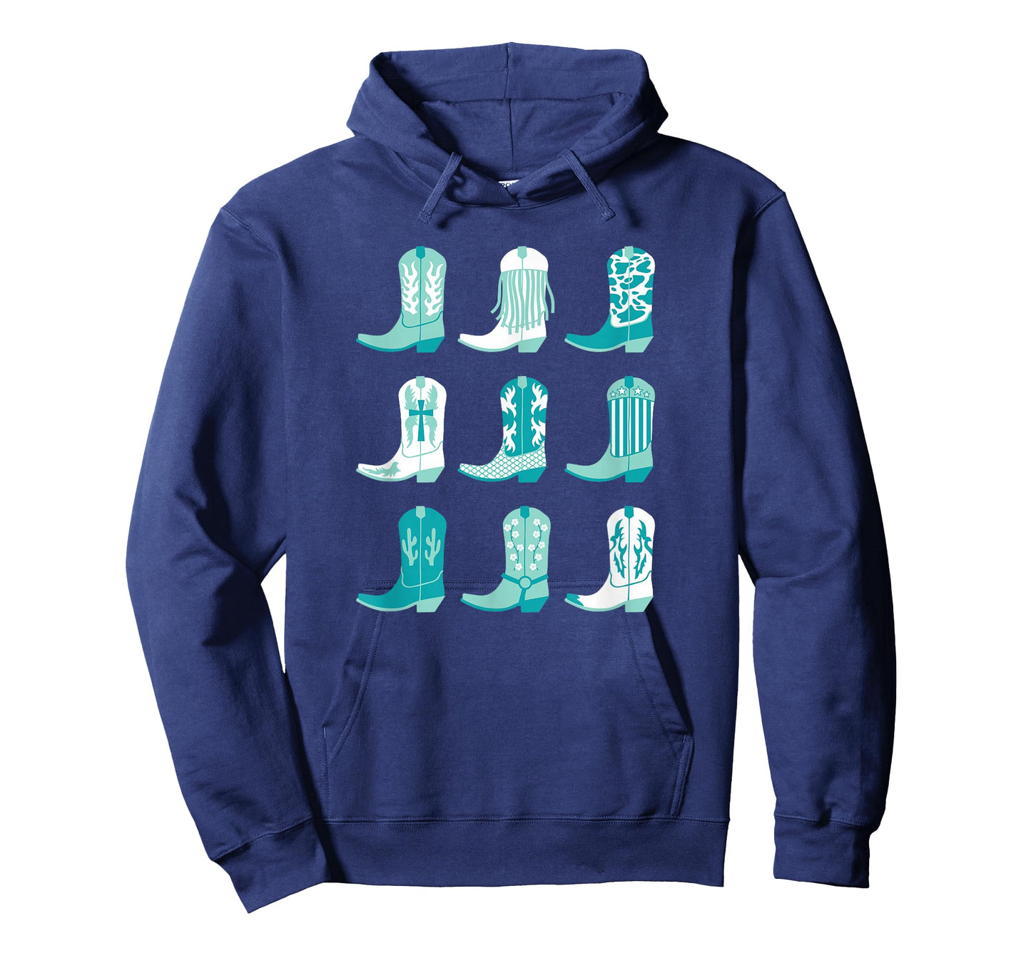Teal Cowgirl Boots Pretty Country Girl Turquoise T-Shirt
