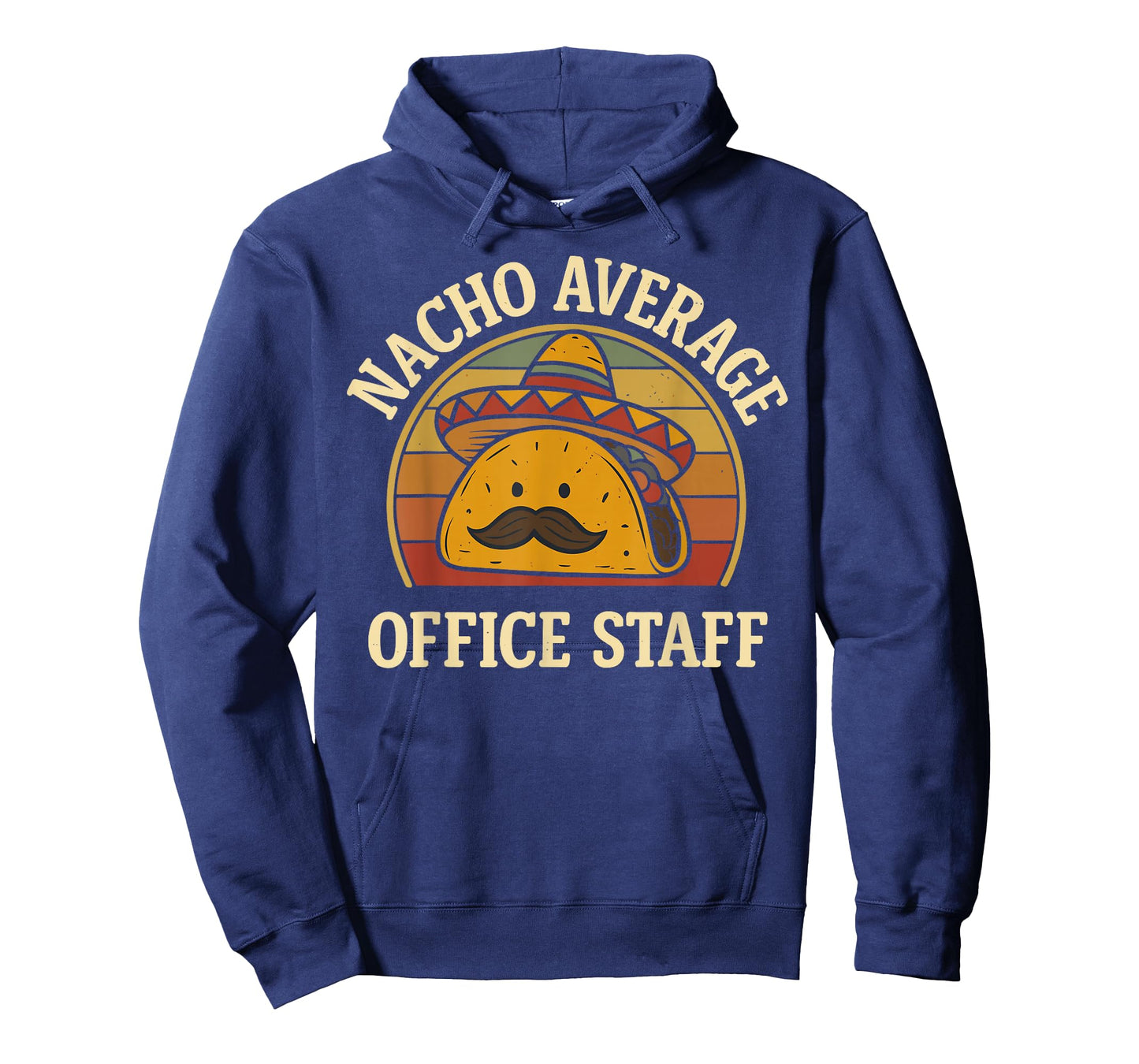 Nacho Average Office Staff Cinco Mayo Retro vintage Fiesta T-Shirt