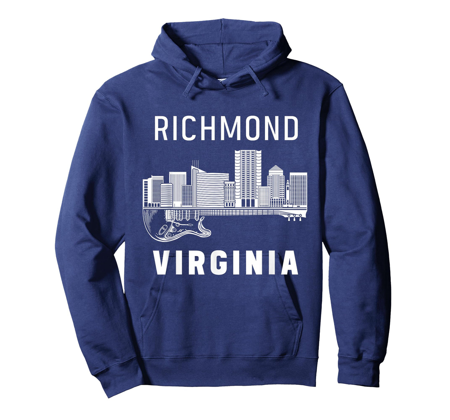 Richmond Virginia Skyline Music Souvenir from Richmond T-Shirt