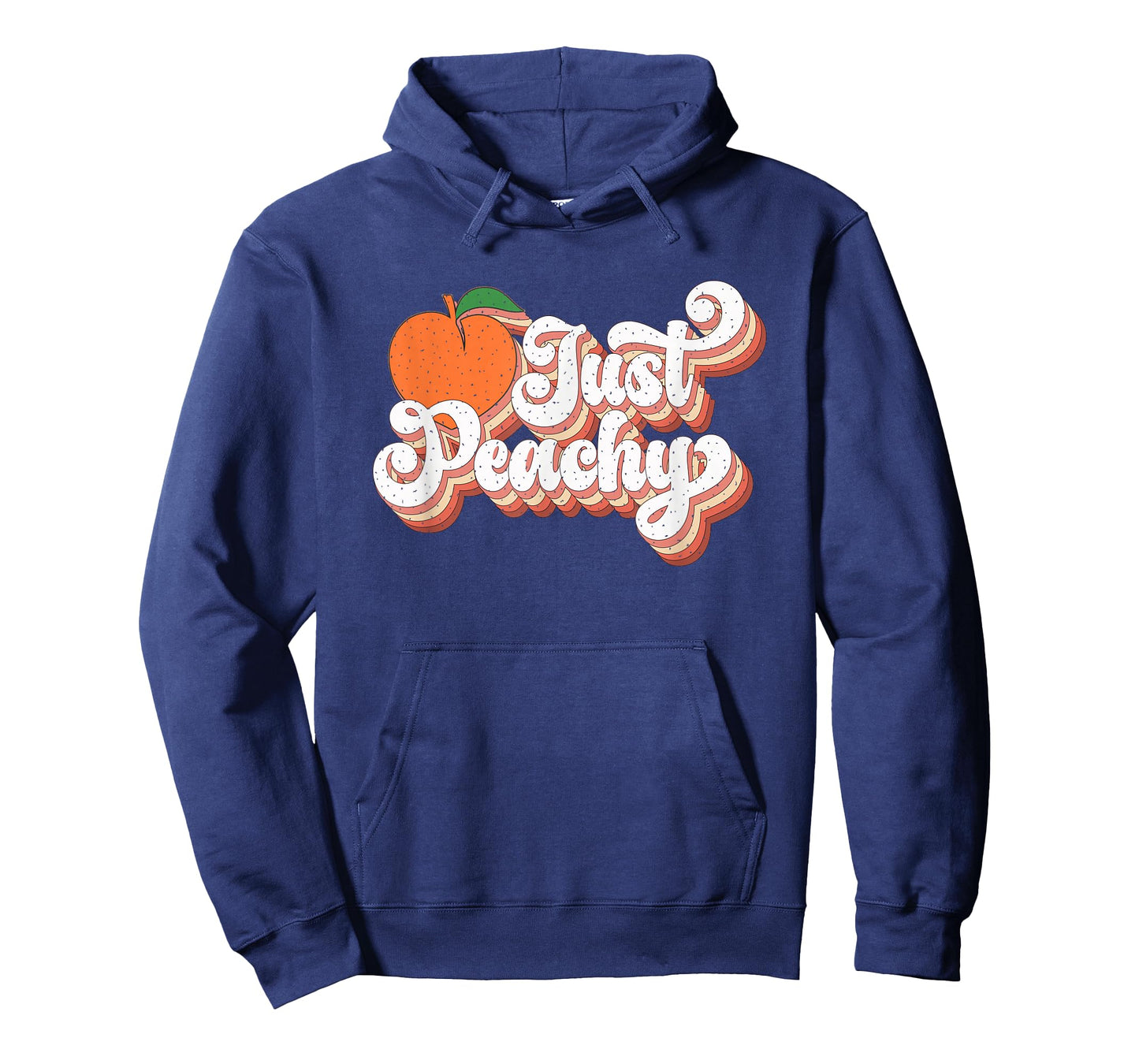 Just Peachy Retro Style Graphic T-Shirt