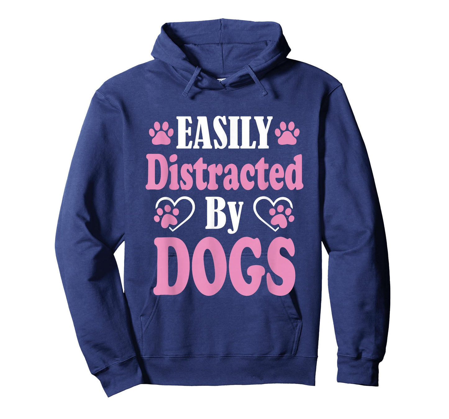 Easily distracted by Dogs Puppy Dog Lover T-Shirt
