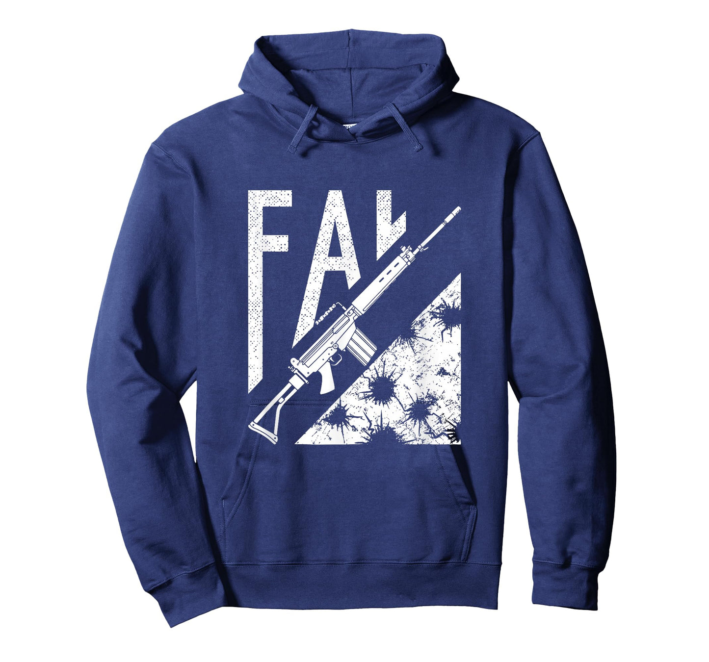 Vintage FAL Distressed Military Rifle T-Shirt