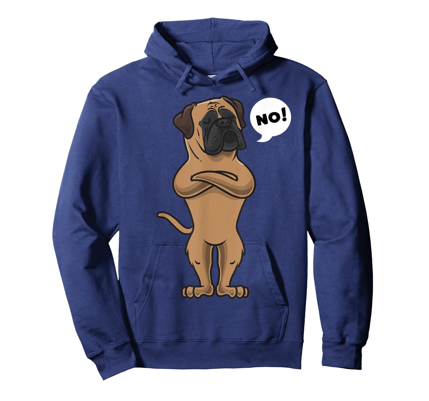 Stubborn Bullmastiff Dog T-Shirt for Men Women Girls Kids