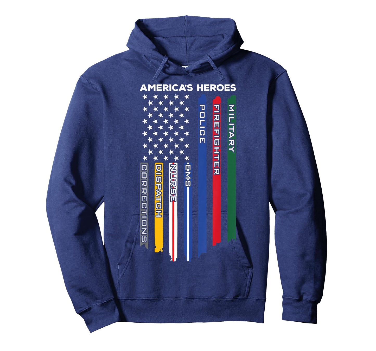 First Responders - Police Military Firefighter Nurse EMS T-Shirt