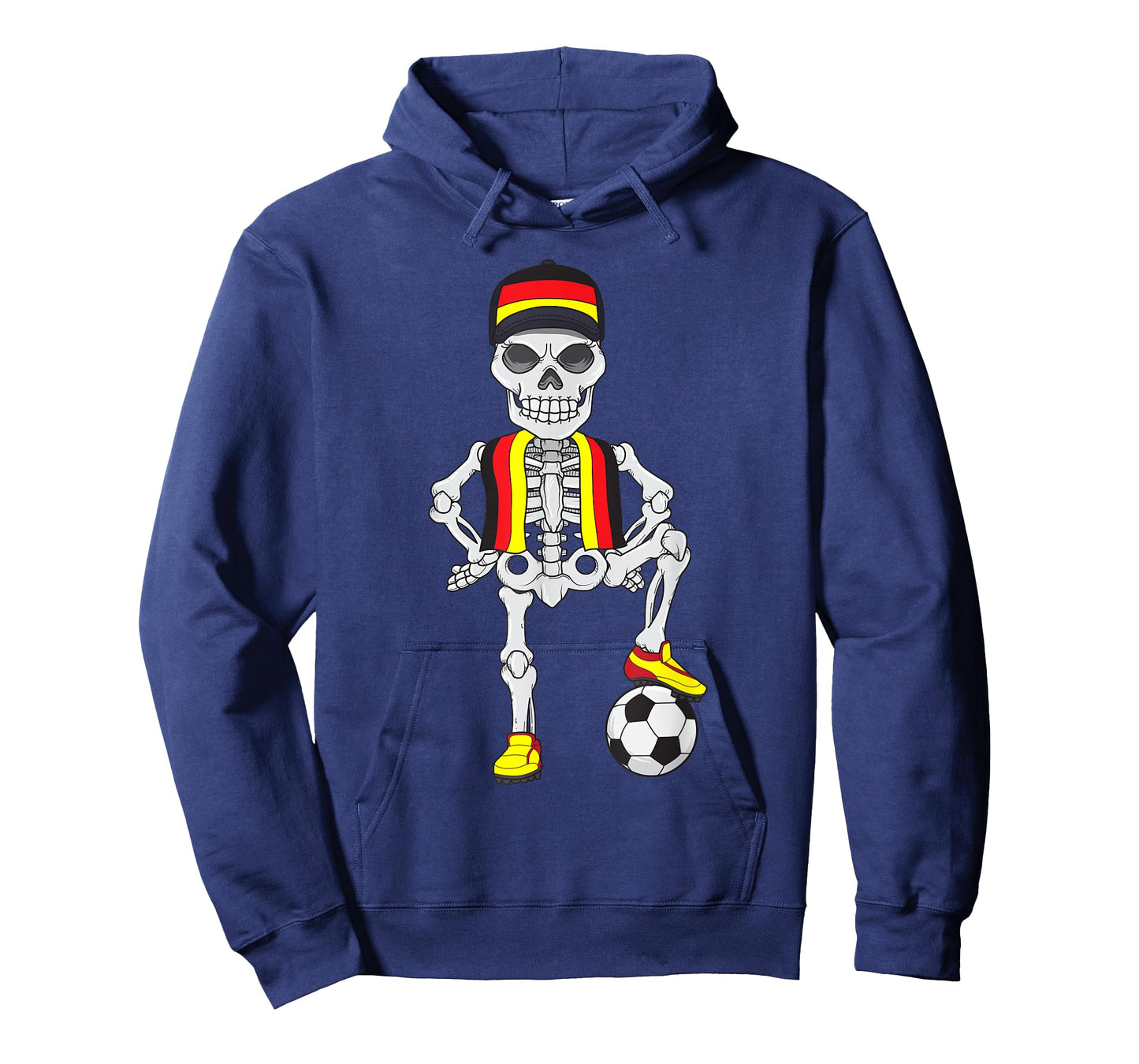 Germany Soccer Skeleton Fan Team T-Shirt