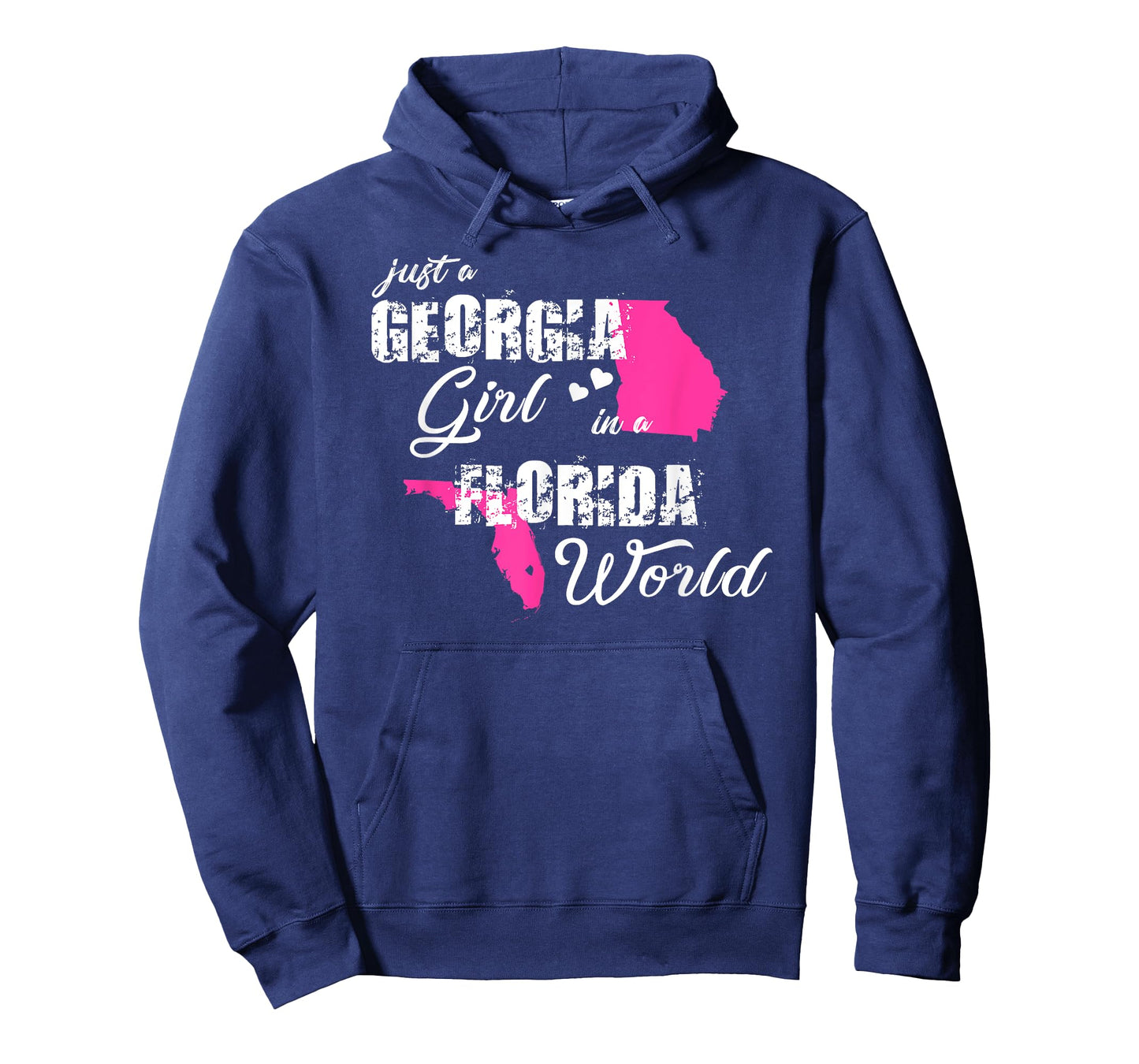 Funny Georgia Shirts Just a Georgia girl in a Florida T-Shirt