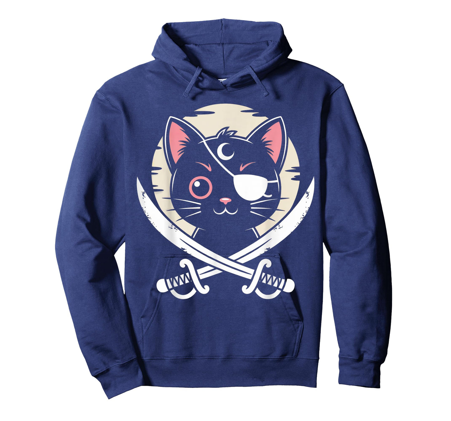 Pirate Black Cat Cute Kawaii Goth Girl Clothes Pink Goth T-Shirt