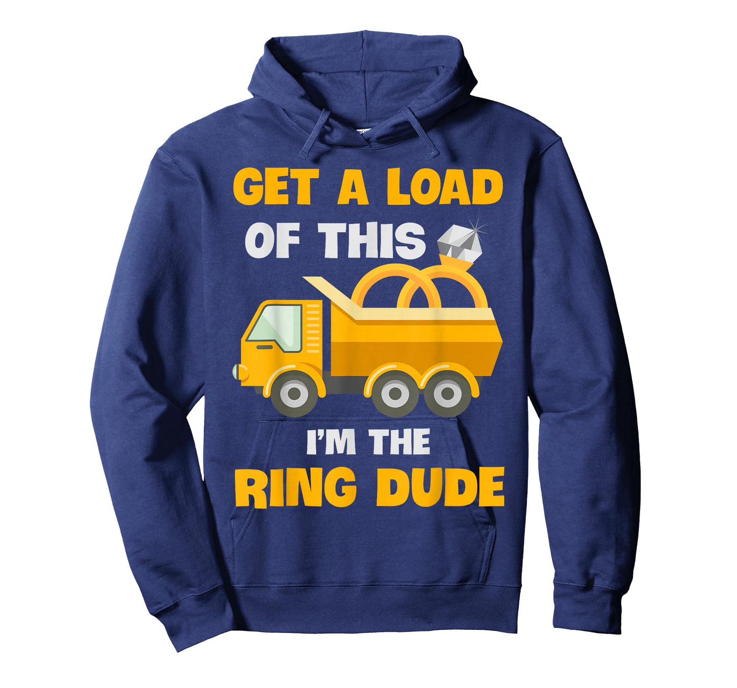 Ring Dude Wedding Truck Boy Bearer Security T-Shirt