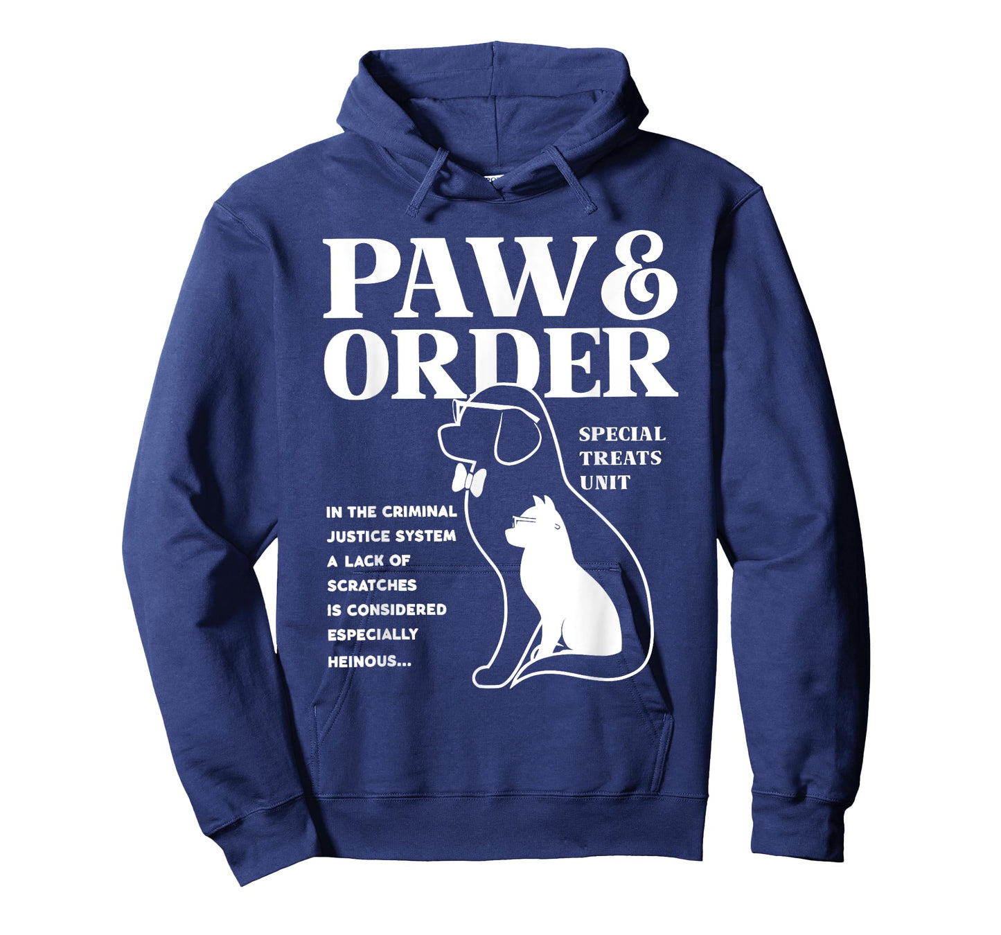 Paw and Order Special Treats Unit Cat And Dog T-Shirt