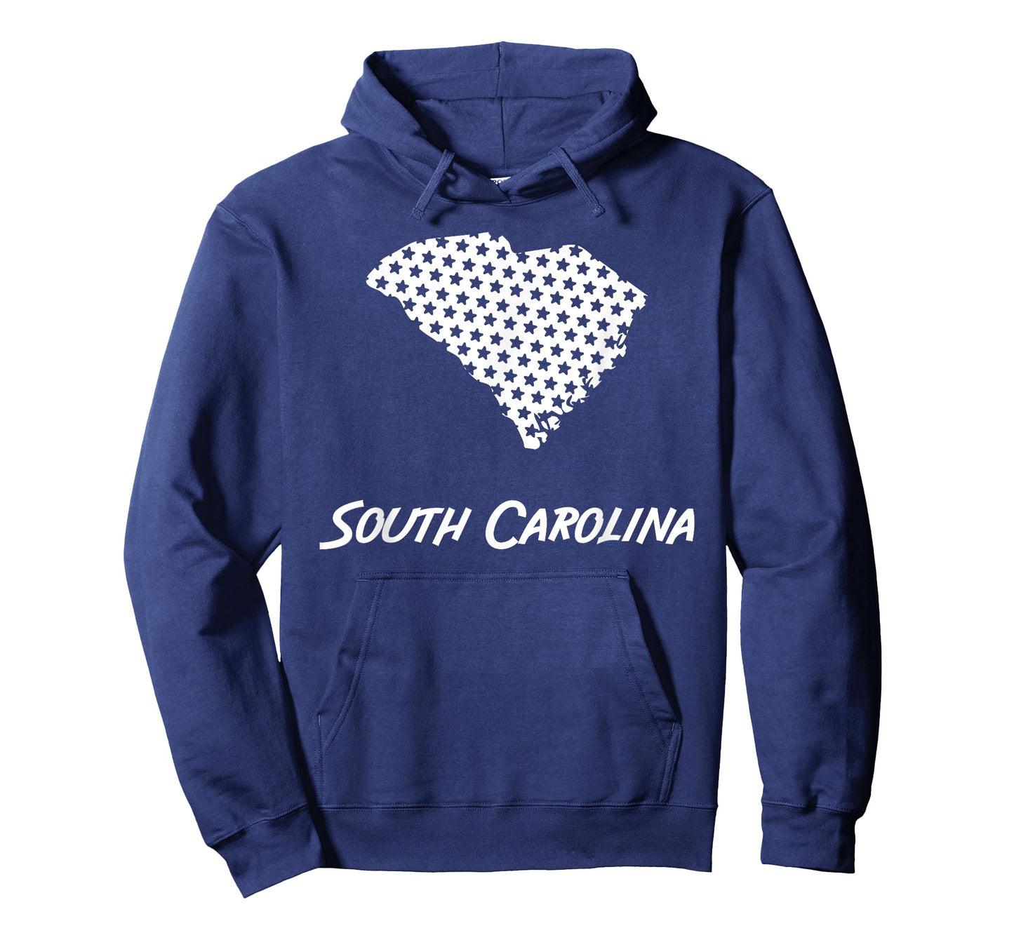 South Carolina USA State Outline Stars Vintage Retro Design T-Shirt