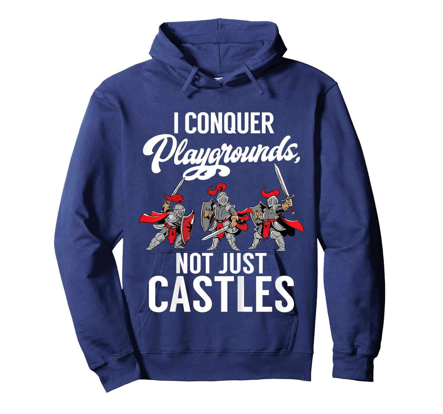 Kids I conquer Playgrounds not just Castles Knight T-Shirt