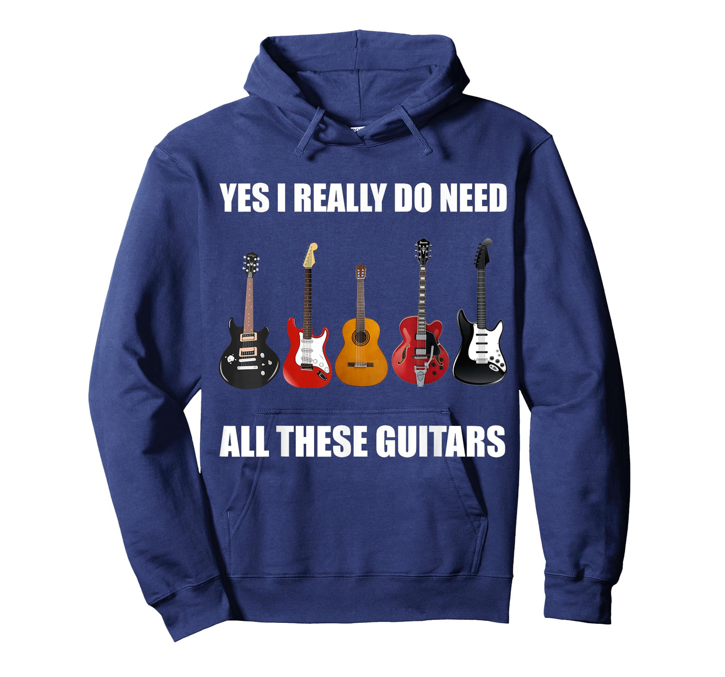 Yes I Really Do Need All These Guitars - Guitar Lover TShirt T-Shirt
