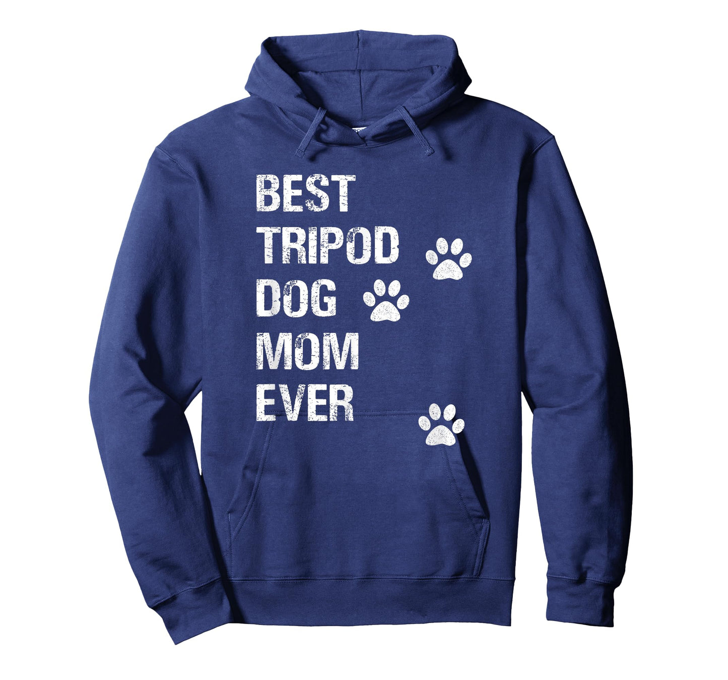 Tripod 3 Legged Dog Owner Novelty Dog Mom T-Shirt