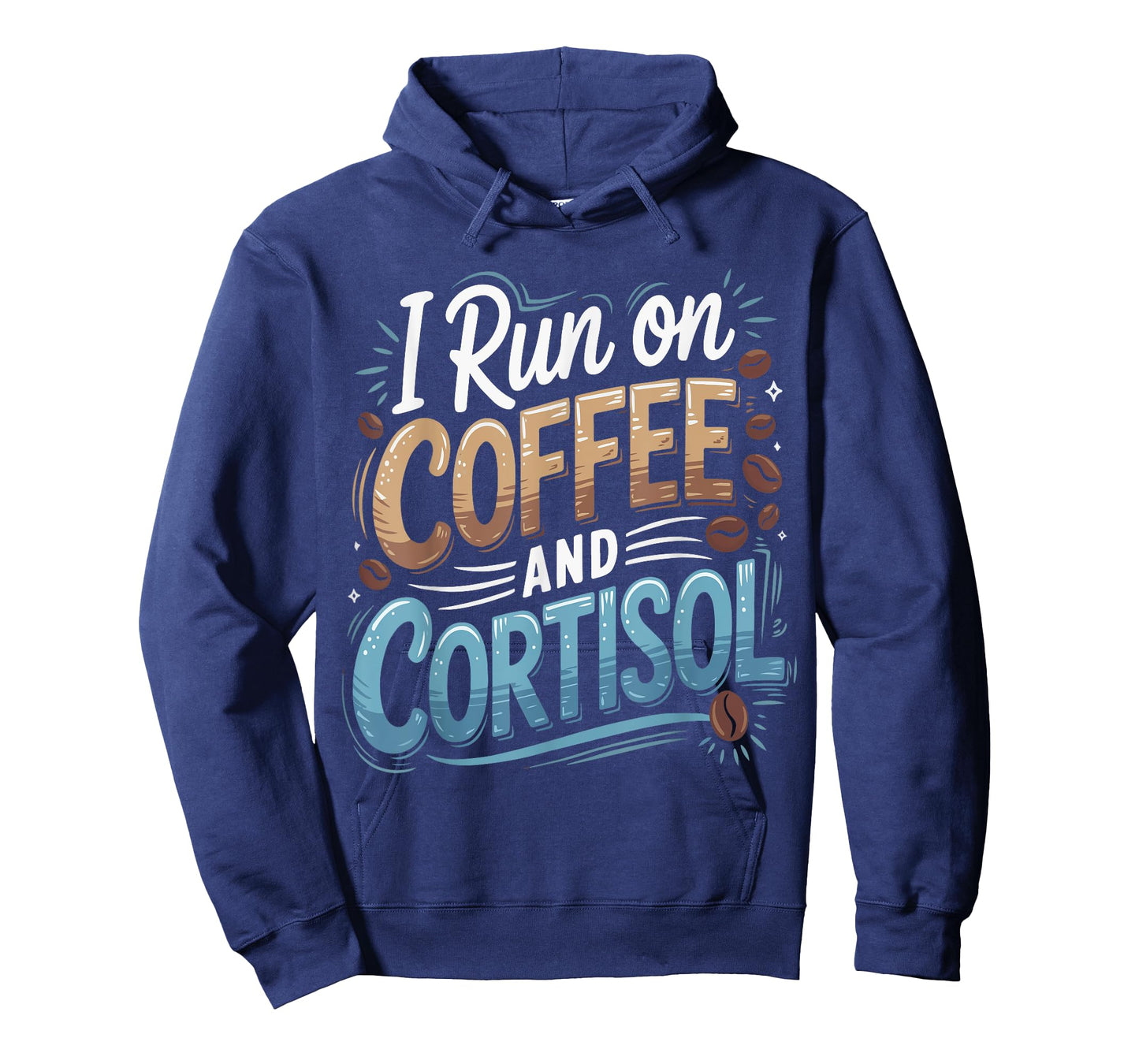 I Run On Coffee And Cortisol Adrenal Insufficiency Funny T-Shirt