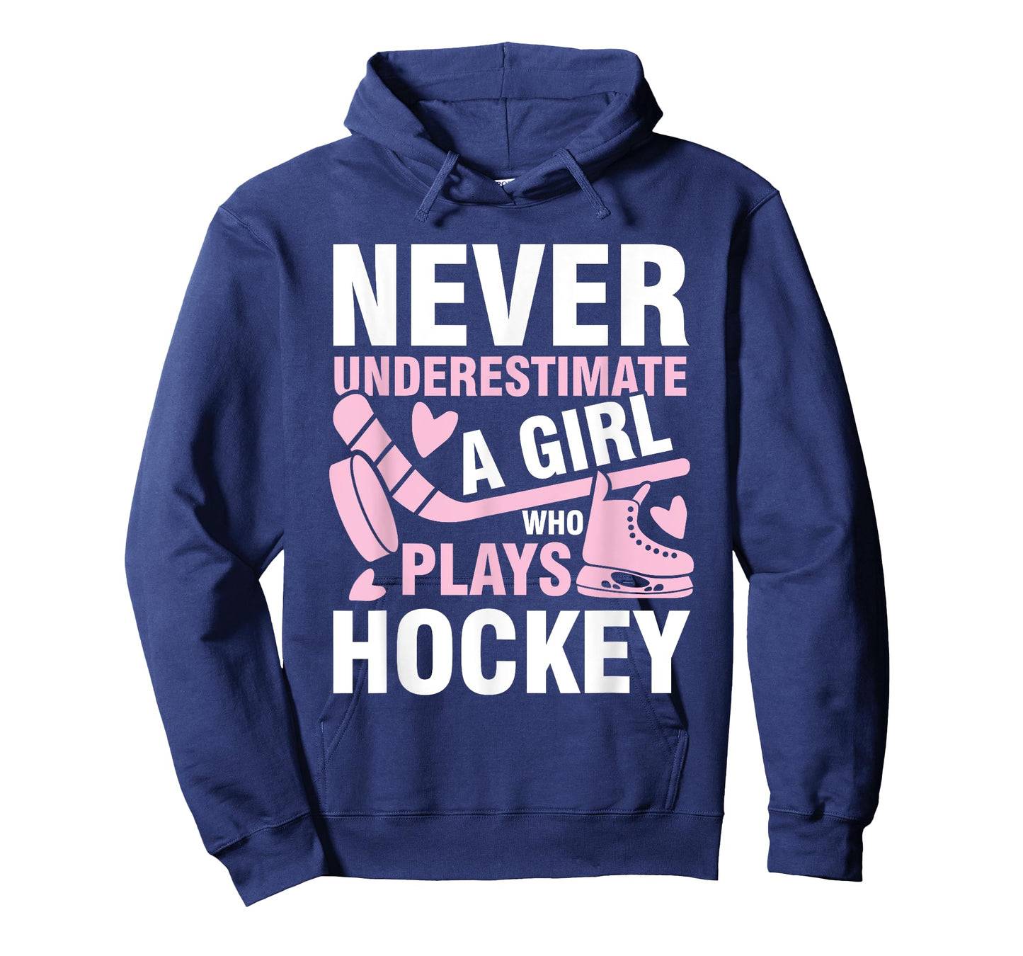 Never underestimate a girl who plays hockey T-Shirt