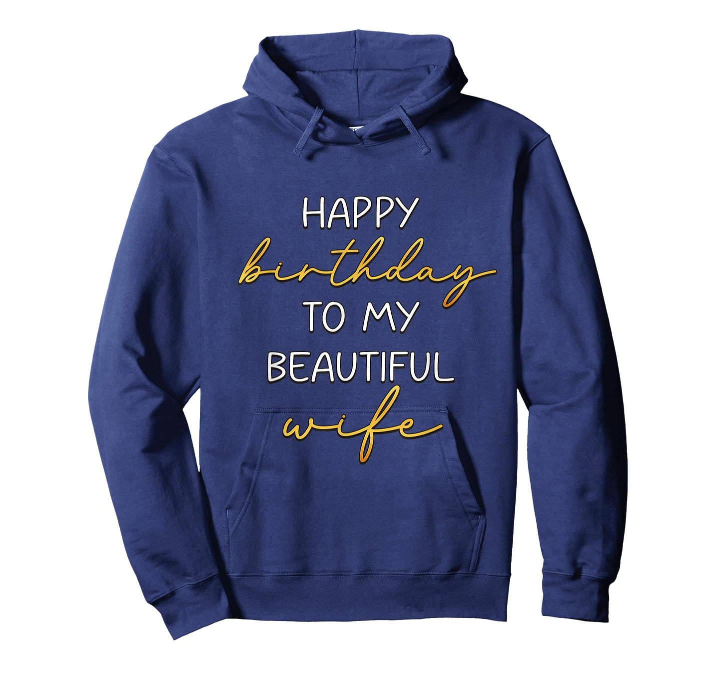 Happy Birthday To My Beautiful Wife Bday Party T-Shirt