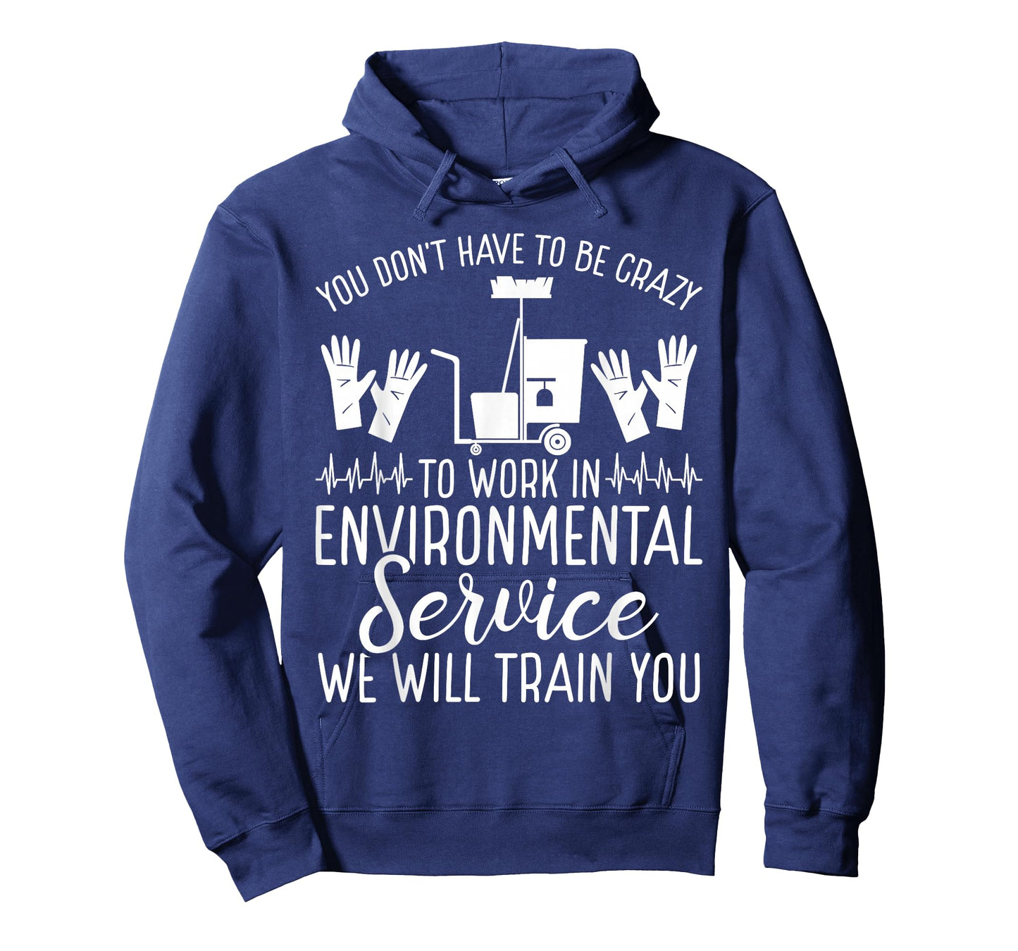 Environmental Service Technician EVS Worker EVS Tech Badge T-Shirt