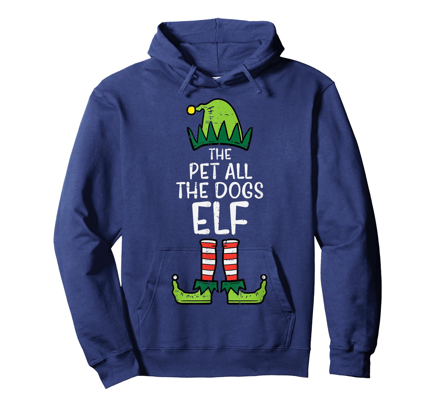 Pet All The Dogs Elf Xmas Christmas For Family T-Shirt