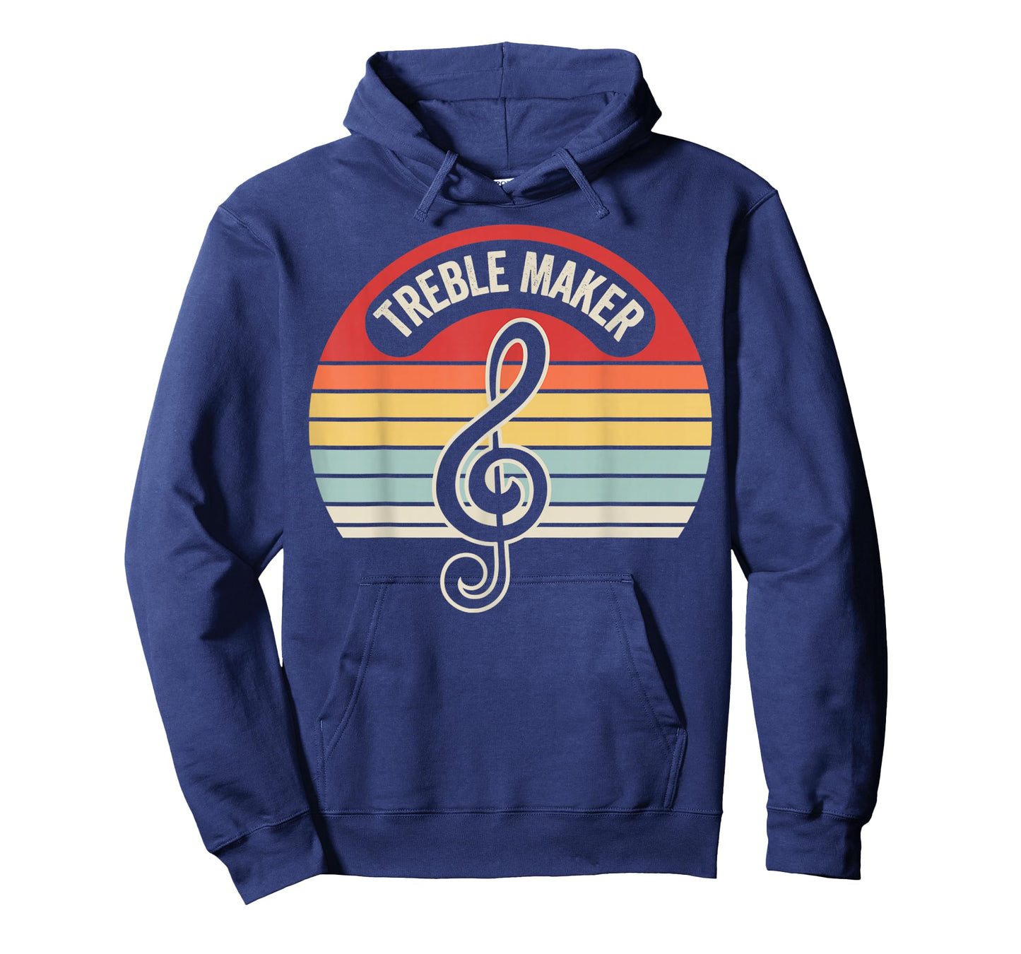Treble Maker Vintage Music Design T-Shirt