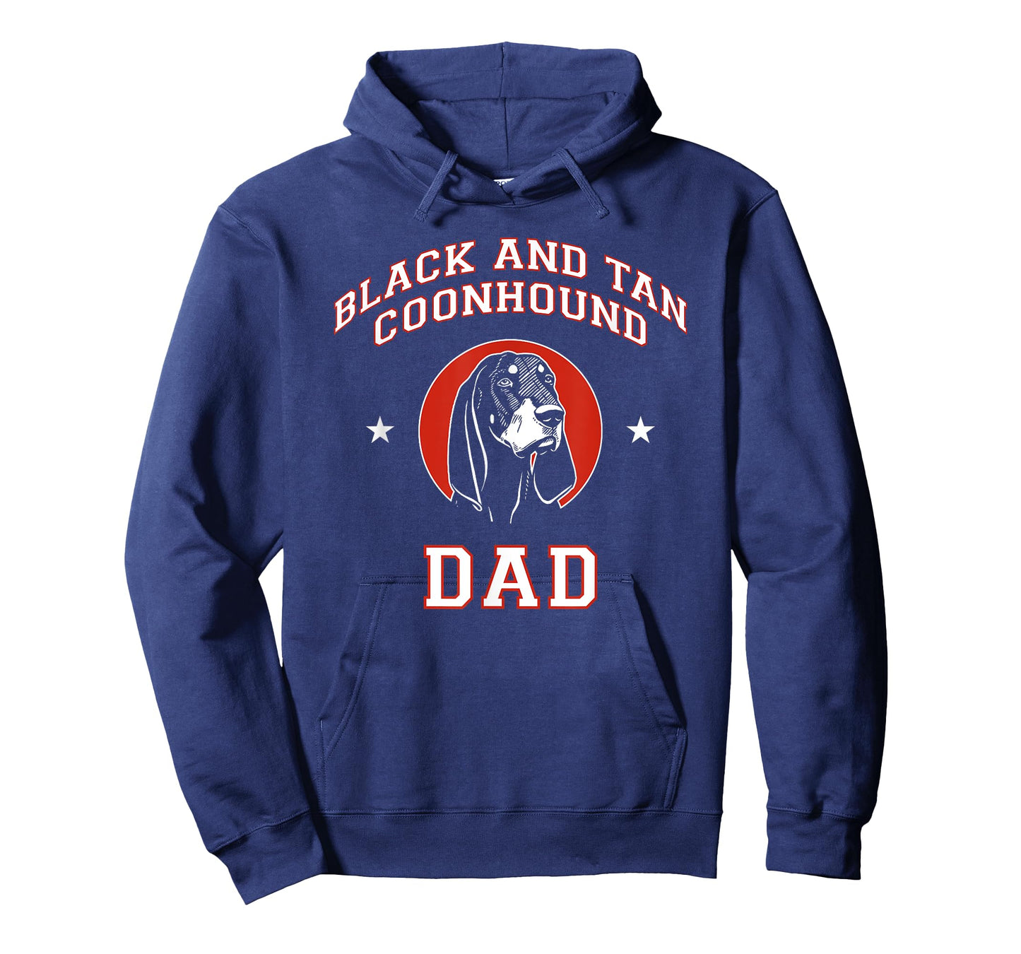 Black and Tan Coonhound Dad Dog Father Men Women Kids T-Shirt