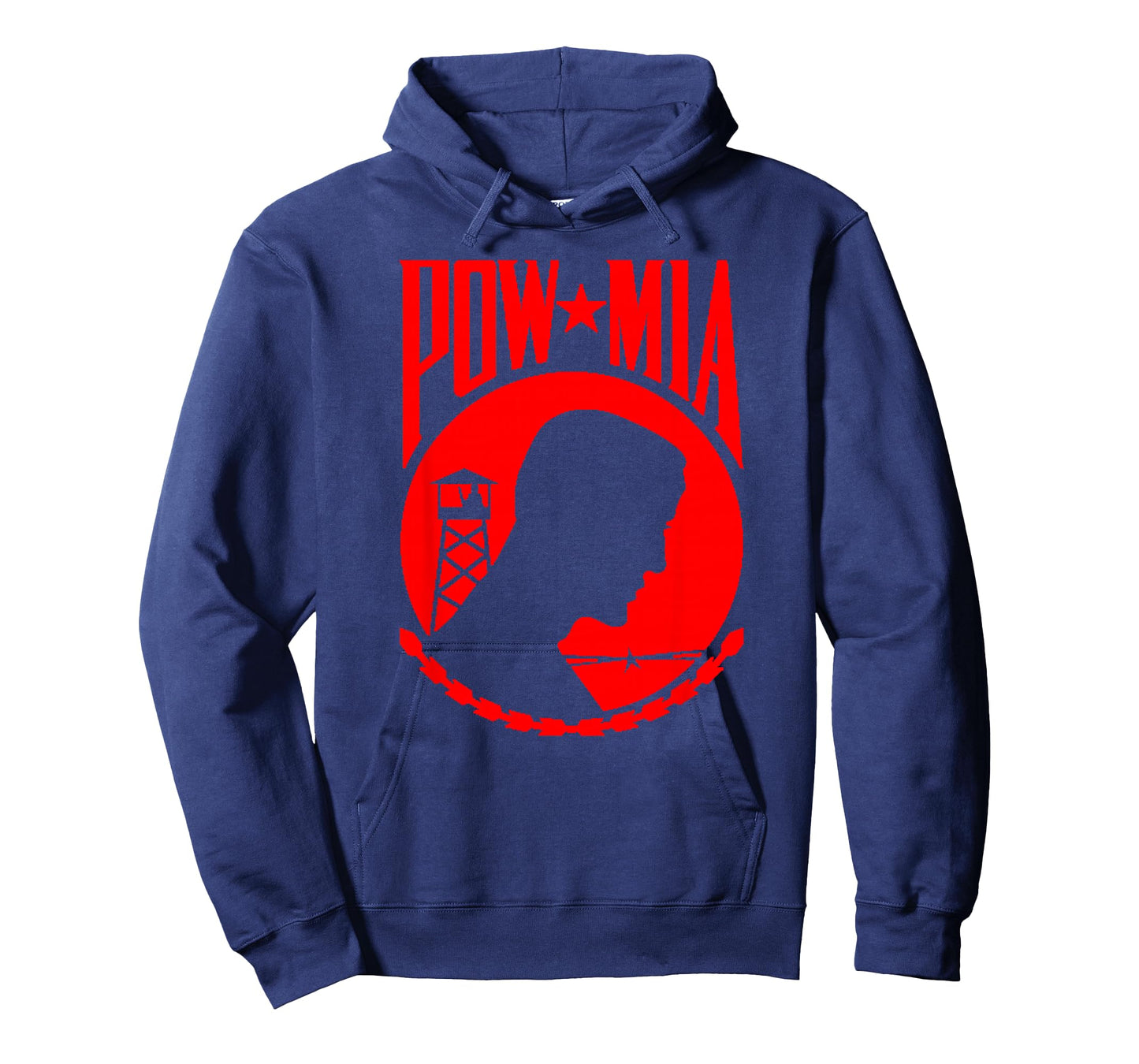 POW MIA POWMIA Red Design T-Shirt