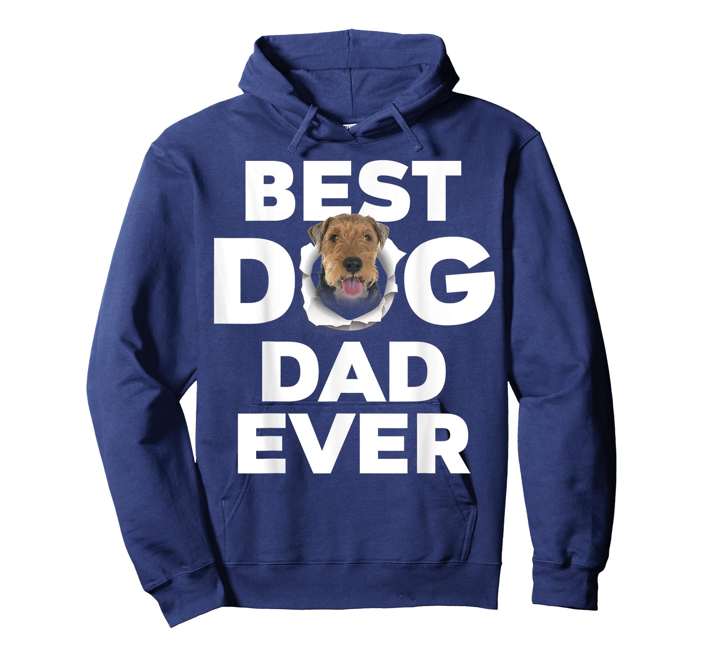 Best Dog Dad Ever Welsh Terrier Lovers Men Women Girls Kids T-Shirt
