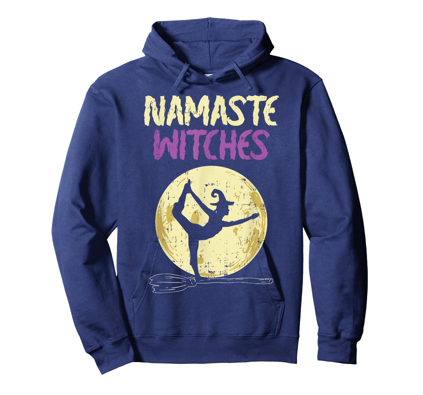 Namaste Witches T-Shirt Halloween Yoga Lover Costume Moon T-Shirt