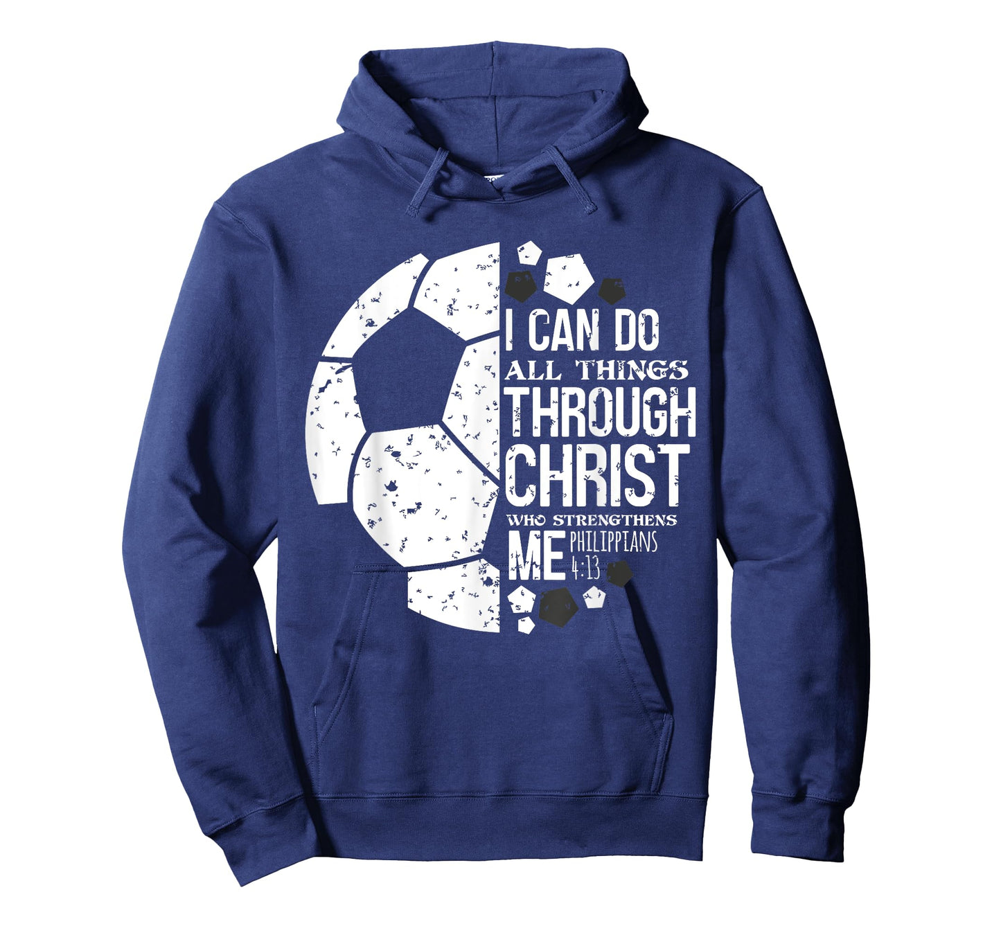 Christian Soccer Football Player Saying Gifts Men Women Kids T-Shirt