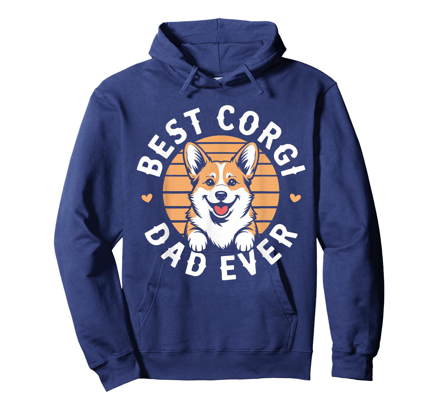 Best Corgi Dad Ever Shirt Men Daddy Dog Lover Fathers Day T-Shirt