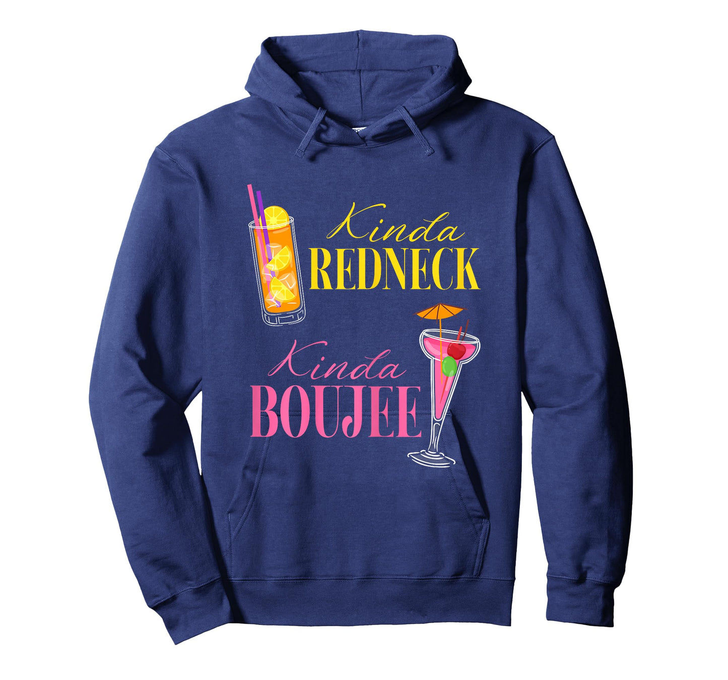 Kinda Redneck Kinda Boujee Funny Redneck Country Girls T-Shirt