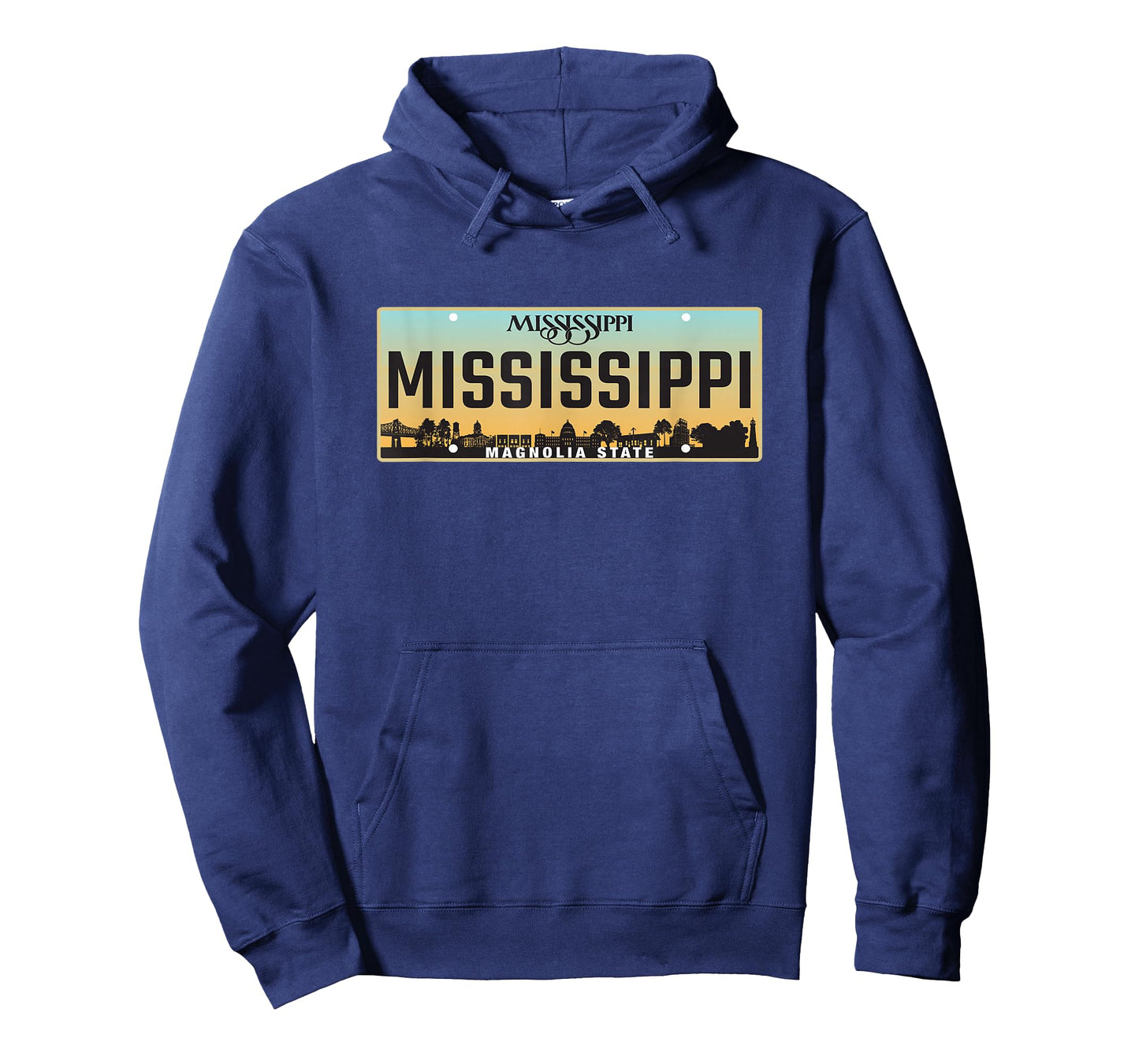 Mississippi License Plate - Great Gift Idea - Car Enthusiast T-Shirt