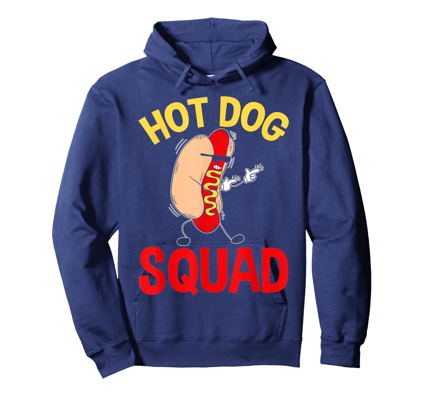 Funny Hot Dog Squad Hot Dog Men Women Girls Kids T-Shirt