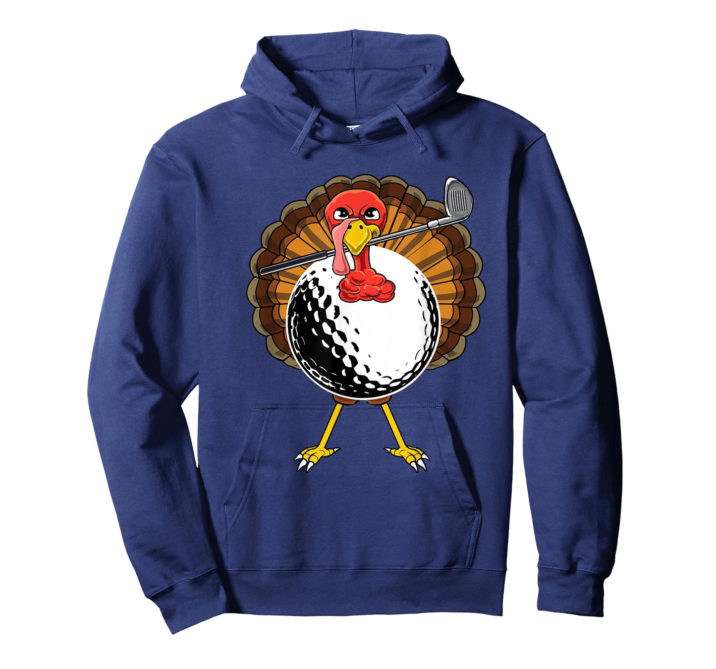 Funny Golfing Thanksgiving Golf Lover Turkey Day Golfer T-Shirt