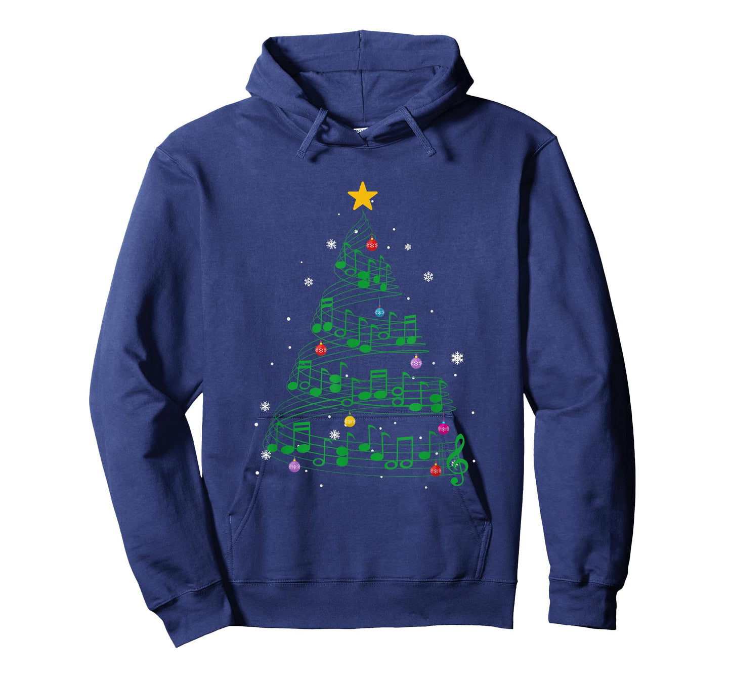 Music Note Tree Christmas Tree Gift T-Shirt