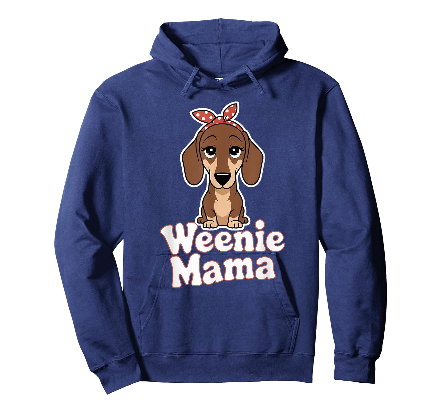 Weenie Mama Funny Dachshund Lover Weiner Dog T-Shirt