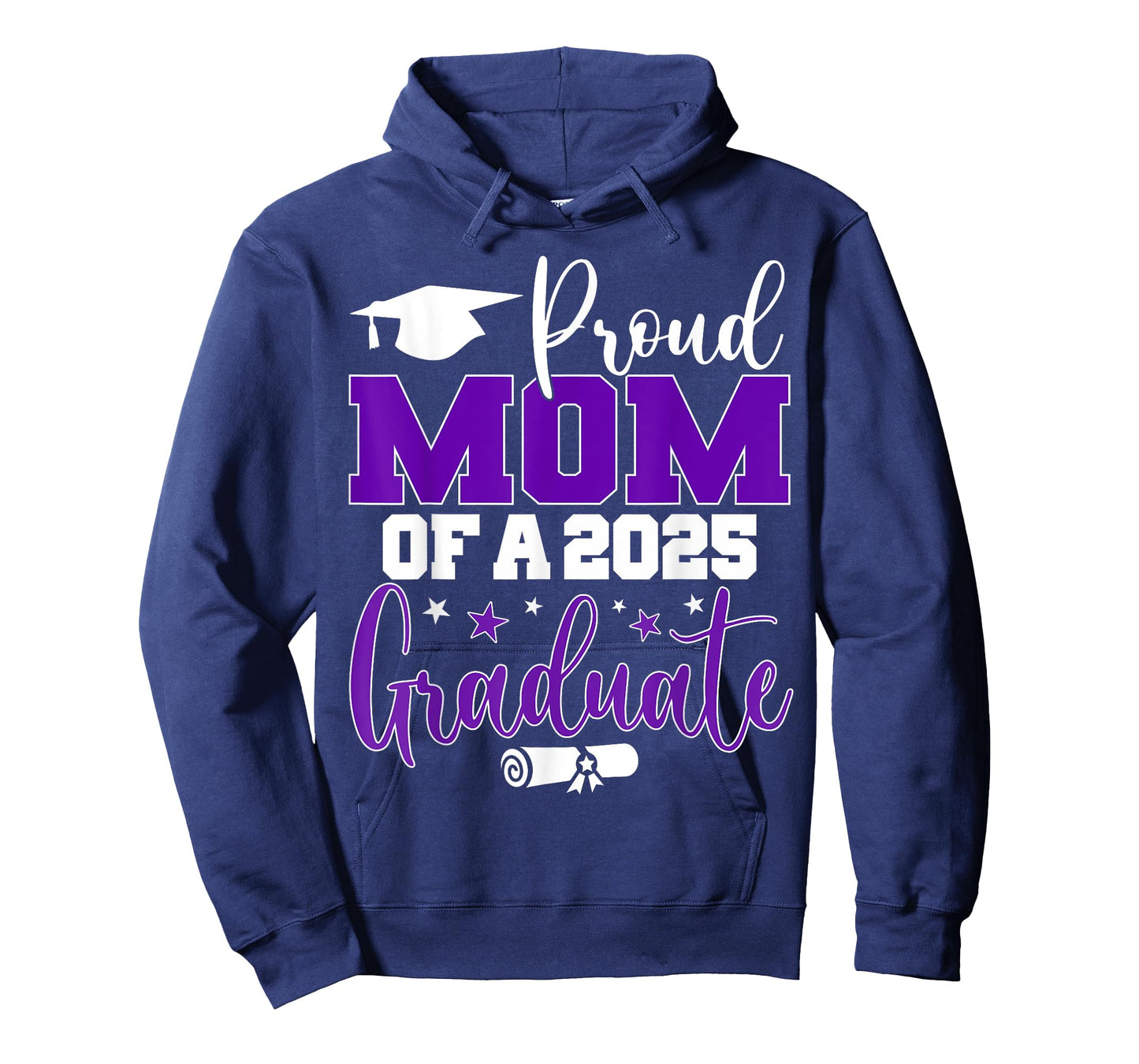 Proud Mom of a 2025 Graduate Class Senior Graduation Mother T-Shirt
