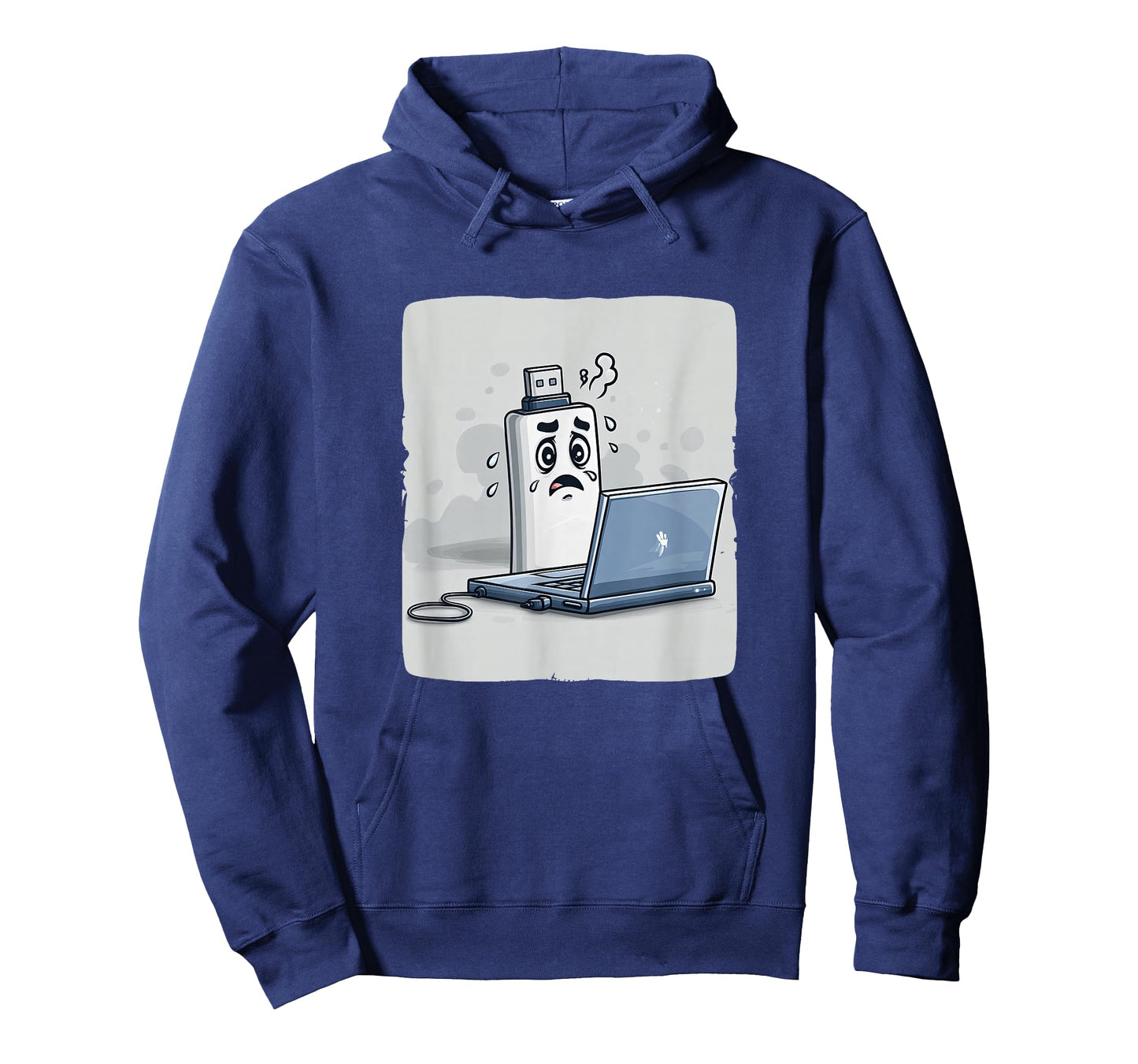 Sweating USB Port Costume T-Shirt