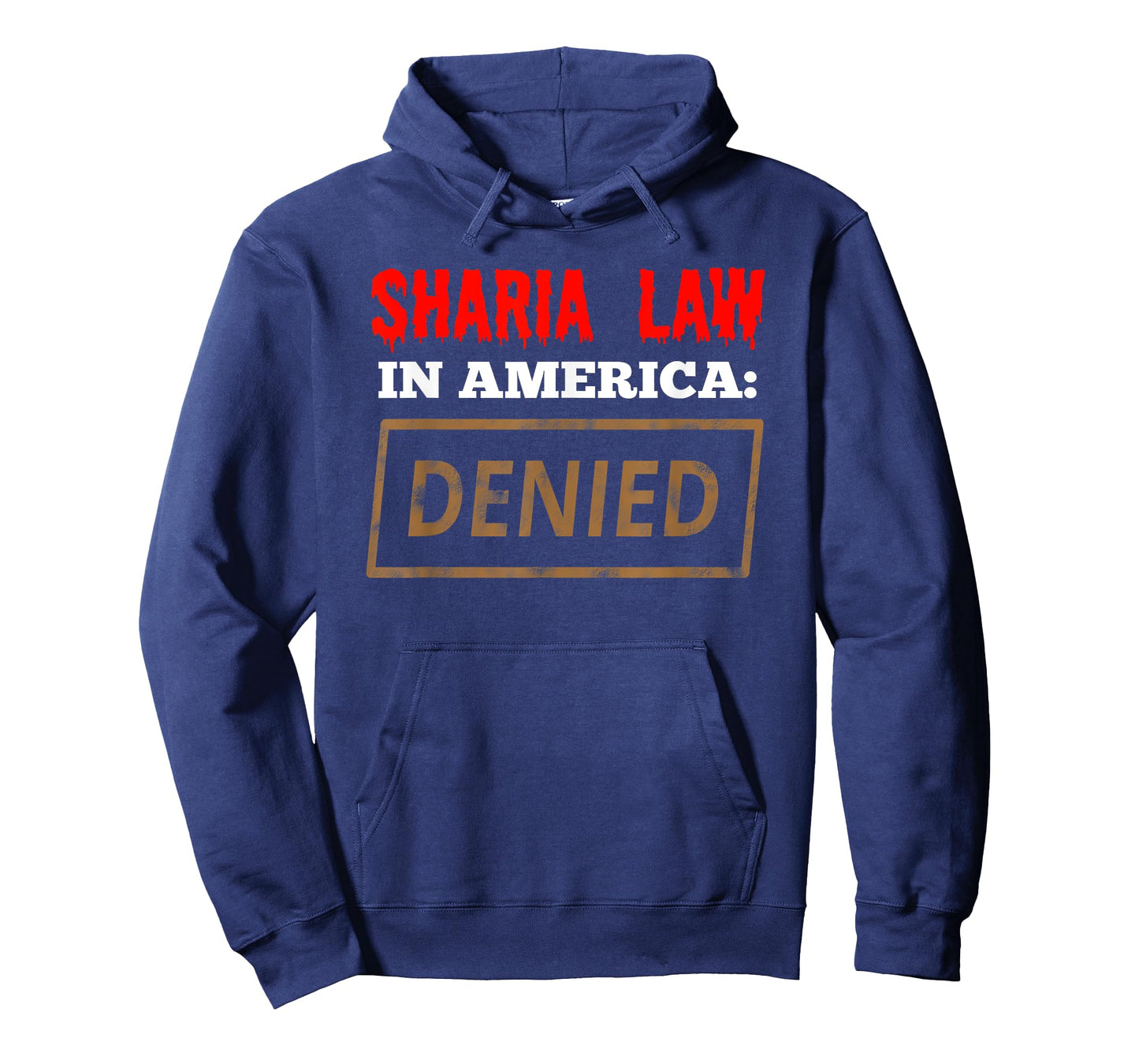 Sharia Law In America- Denied- USA T-Shirt