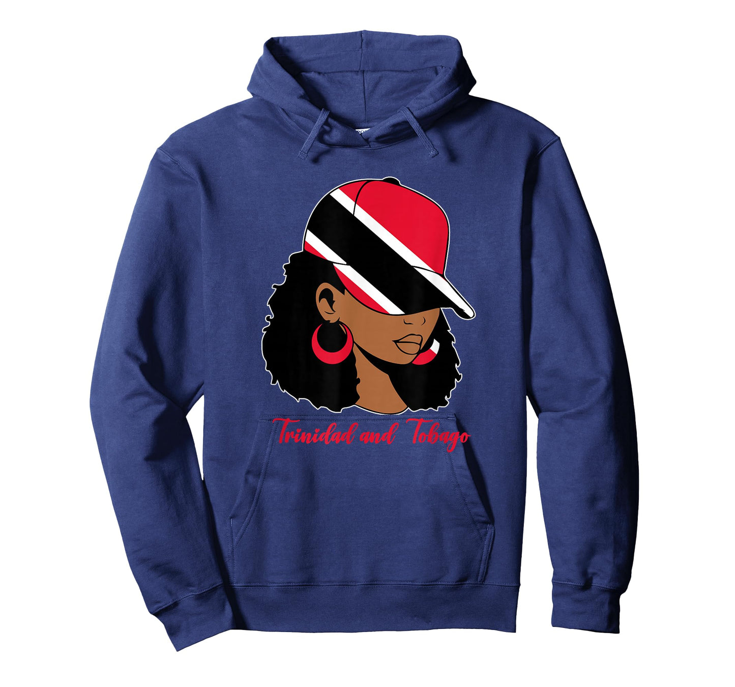 Trinidadian Girl For Women Trini Trinidad and Tobago Flag T-Shirt