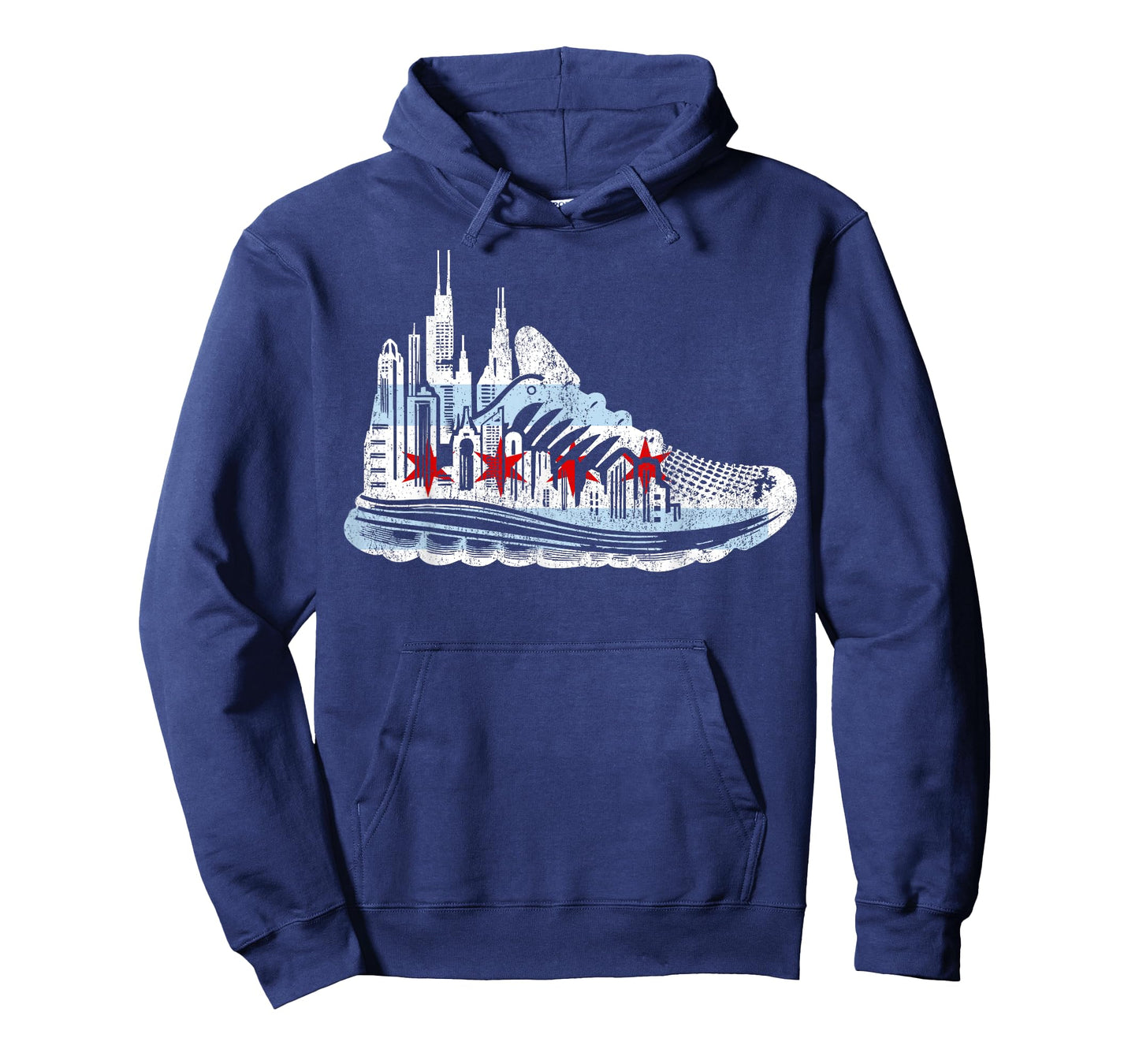 Chicago Runner Run Marathons Running Tee Jogger Motivational T-Shirt