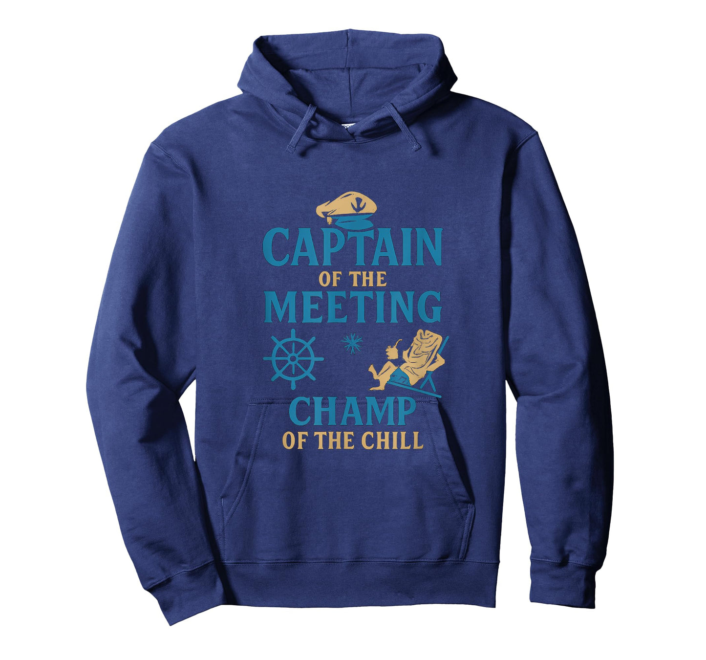 Captain of The Meeting Champ of The Chill Graphic T-Shirt