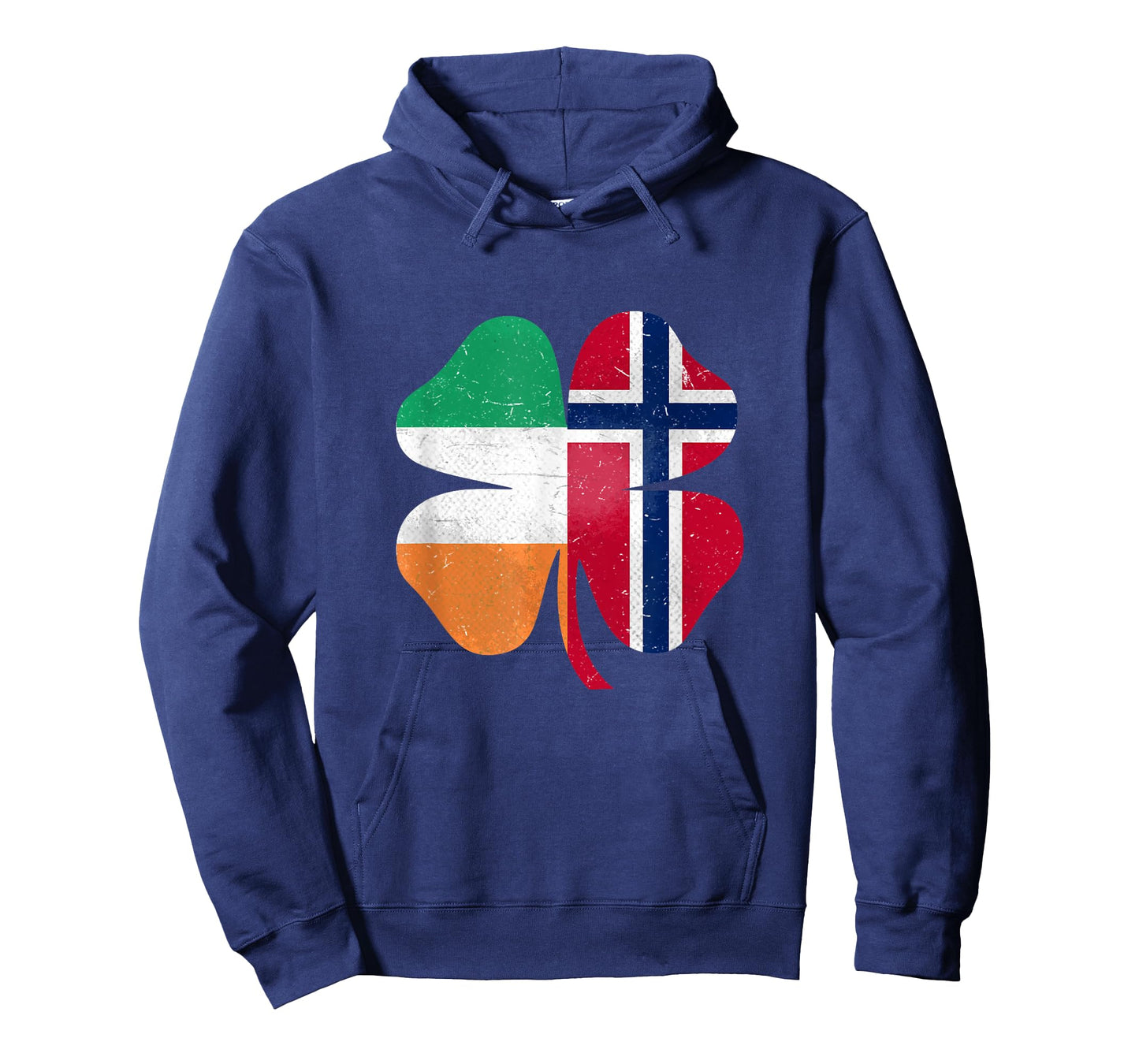 Norwegian Irish Shamrock Norway Ireland St. Patrick's Day T-Shirt