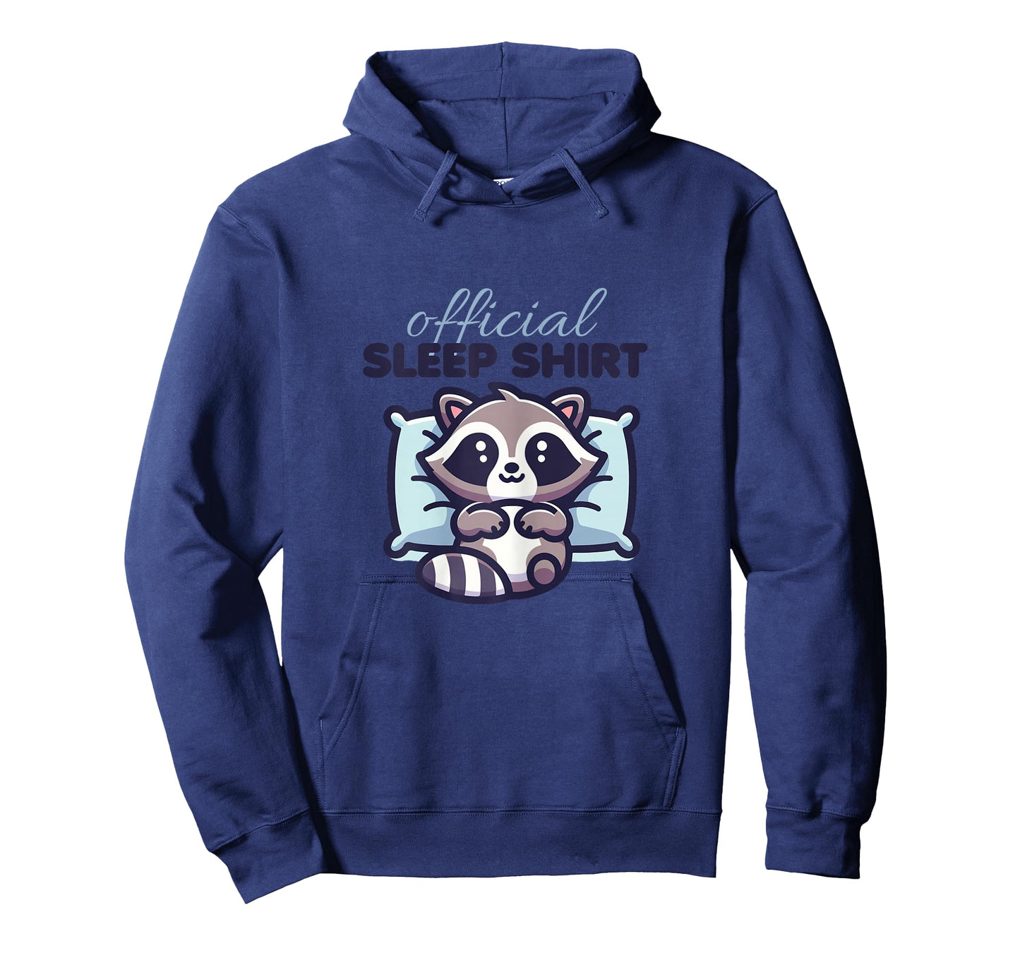 Cute Raccoon Bedtime - Official Sleep T-Shirt