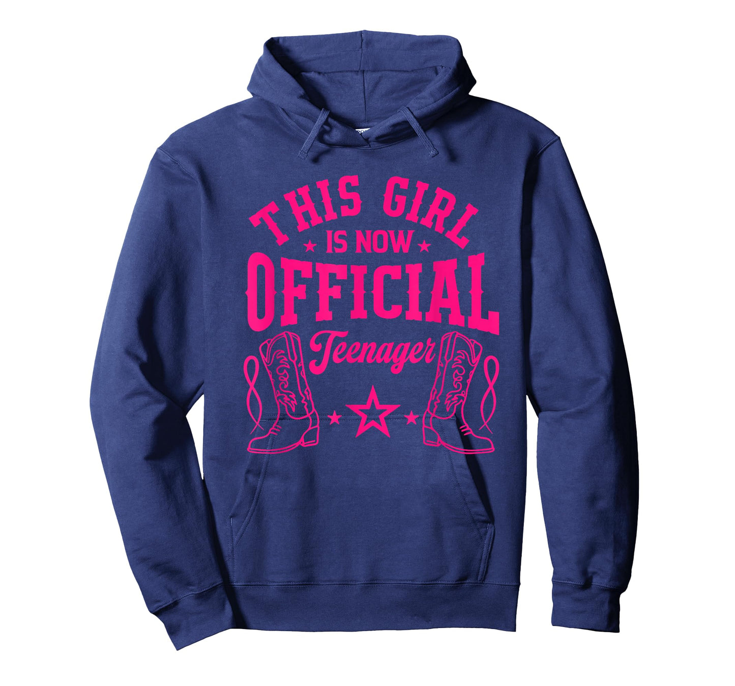 Official Teenager Western 13th Birthday Cowgirl 13 Yrs Old T-Shirt