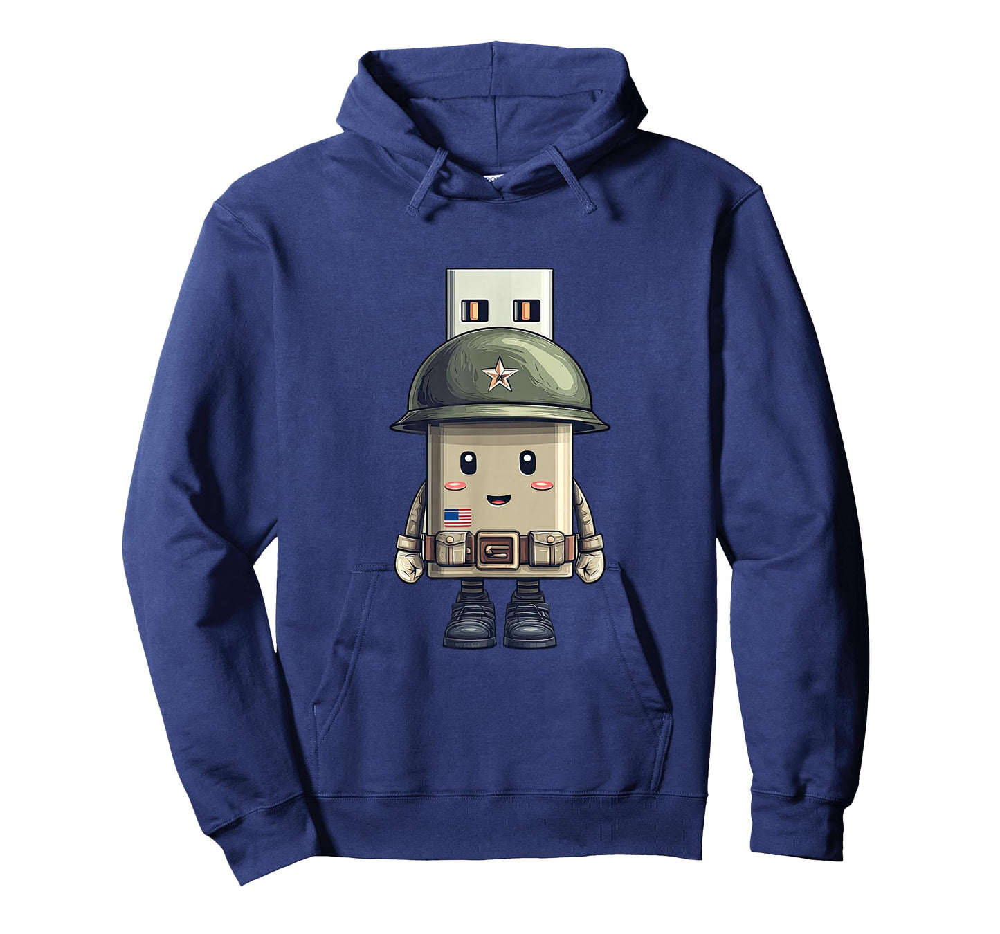 Nice USB in Military Look T-Shirt