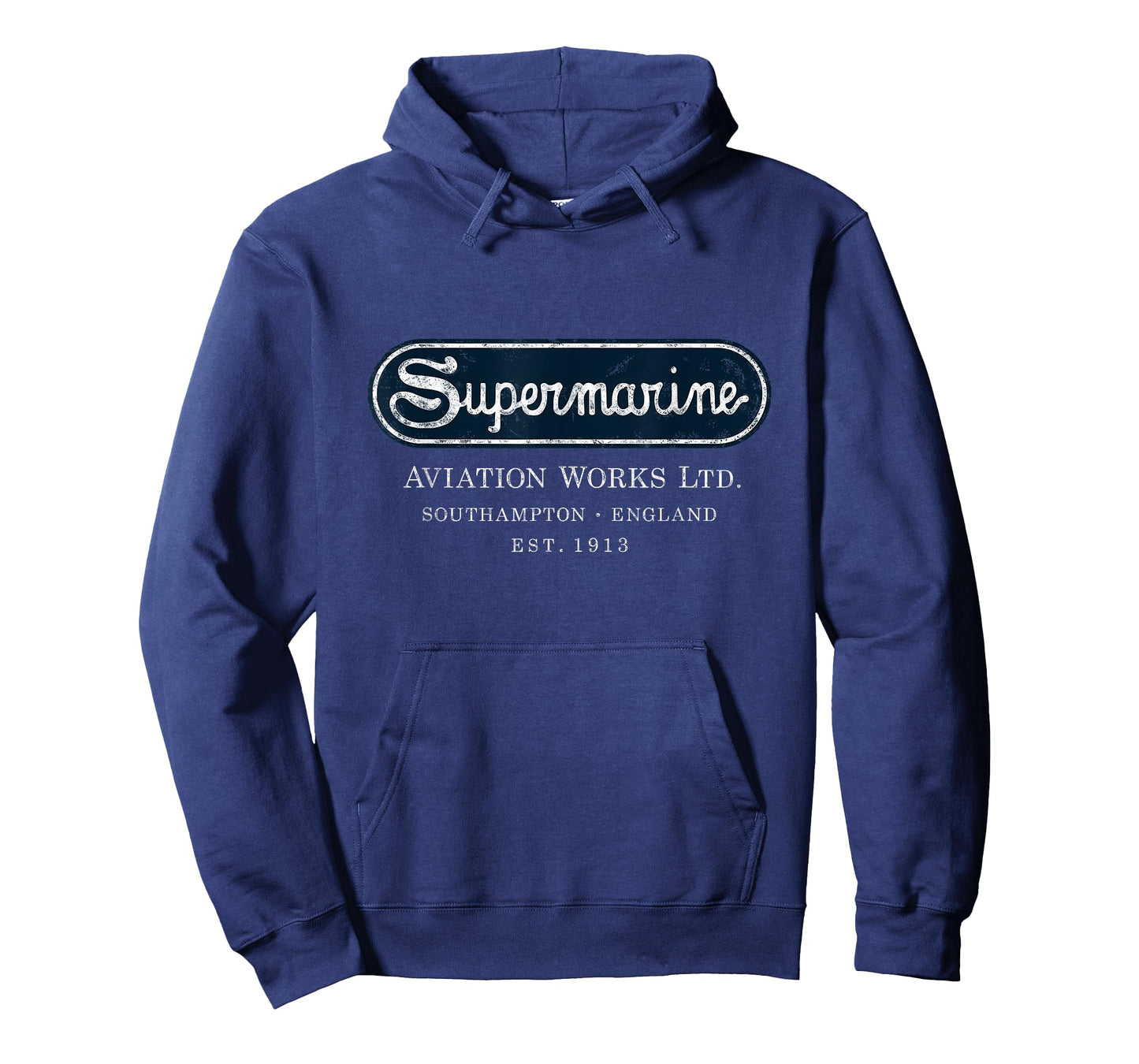 Supermarine Aviation Logo | Vintage Spitfire Fighter Plane T-Shirt